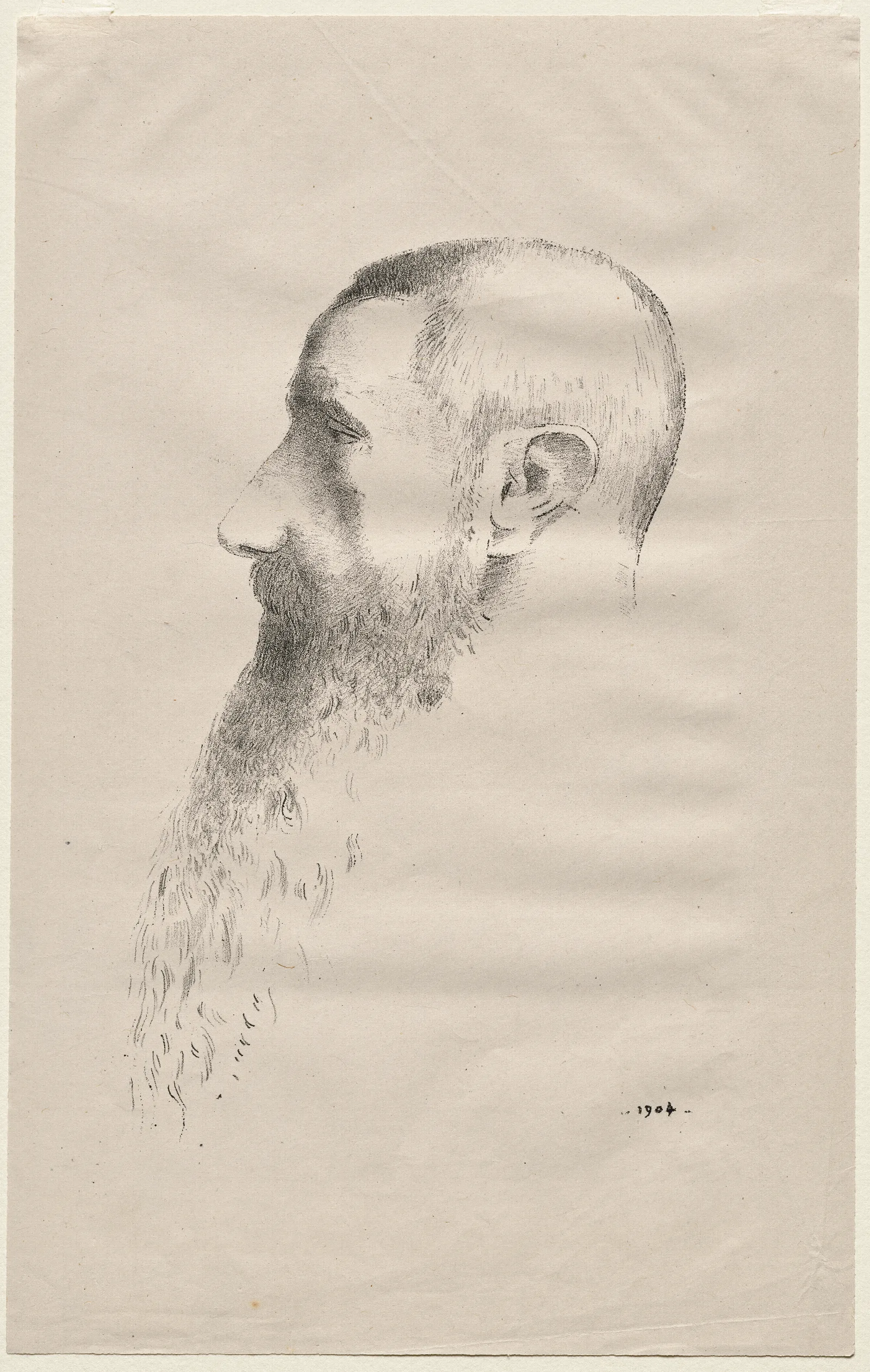 Roger Marx 2 Wall Art by Odilon Redon - Canvas Print