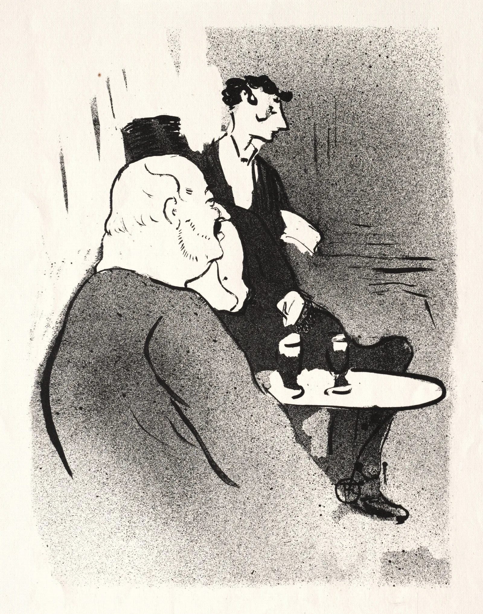 Ducarre Aux Ambassadeurs Wall Art by Henri de Toulouse-Lautrec - Canvas Print