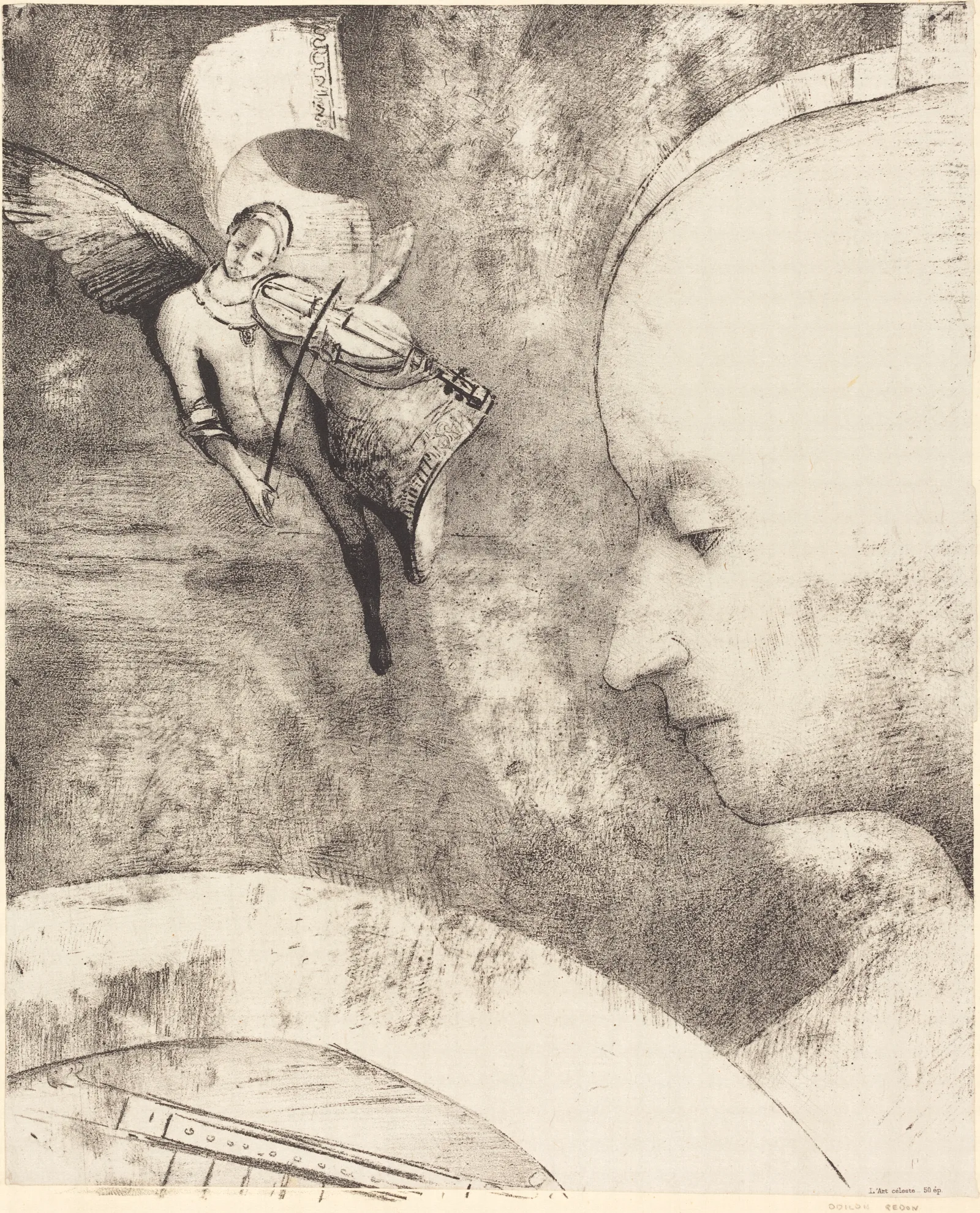 Lart Celeste The Celestial Art Wall Art by Odilon Redon - Canvas Print