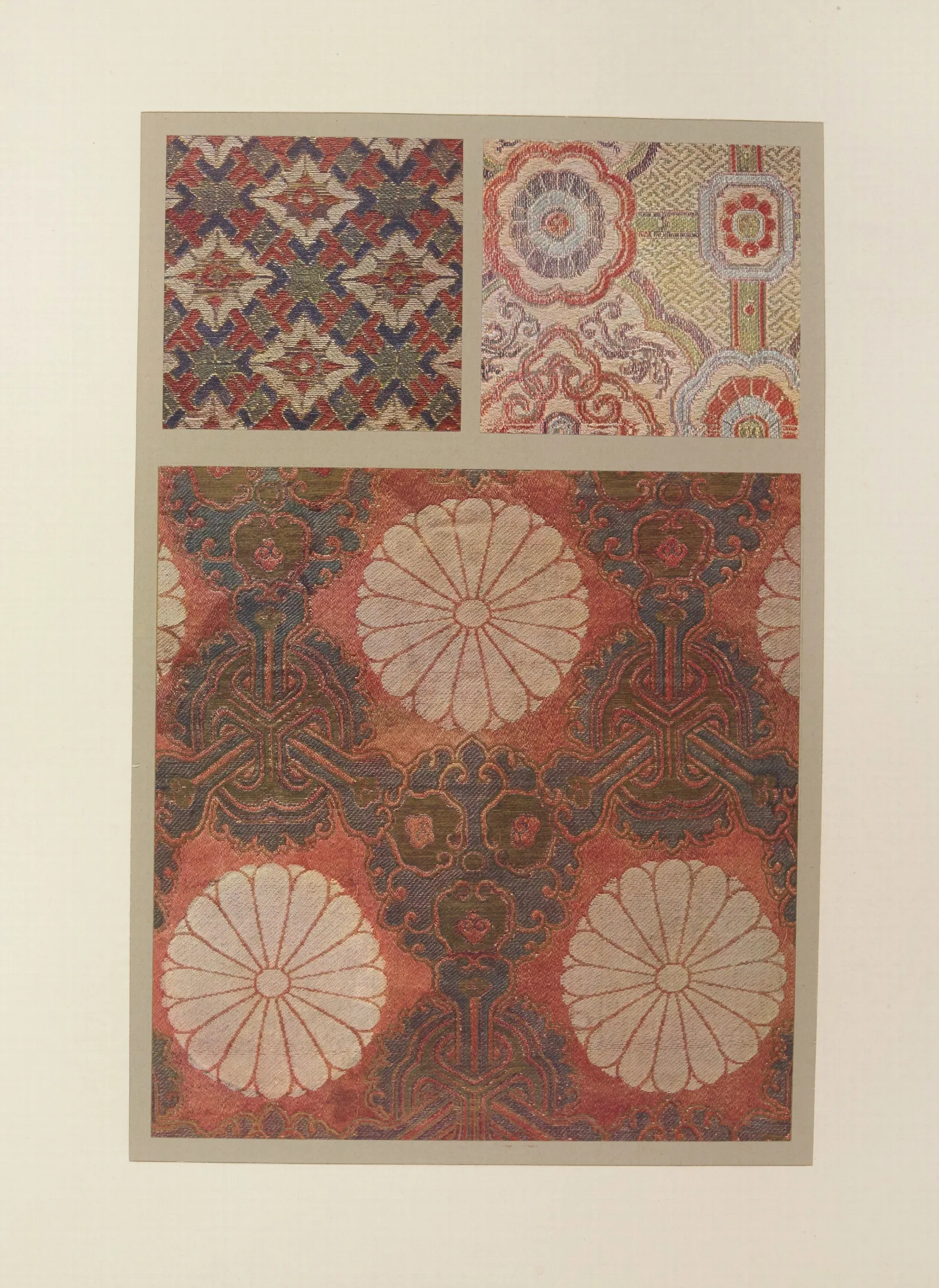 Motifs Geometriques Motifs Ornementaux Motifs Ornementaux Wall Art by Maurice Pillard Verneuil - Canvas Print