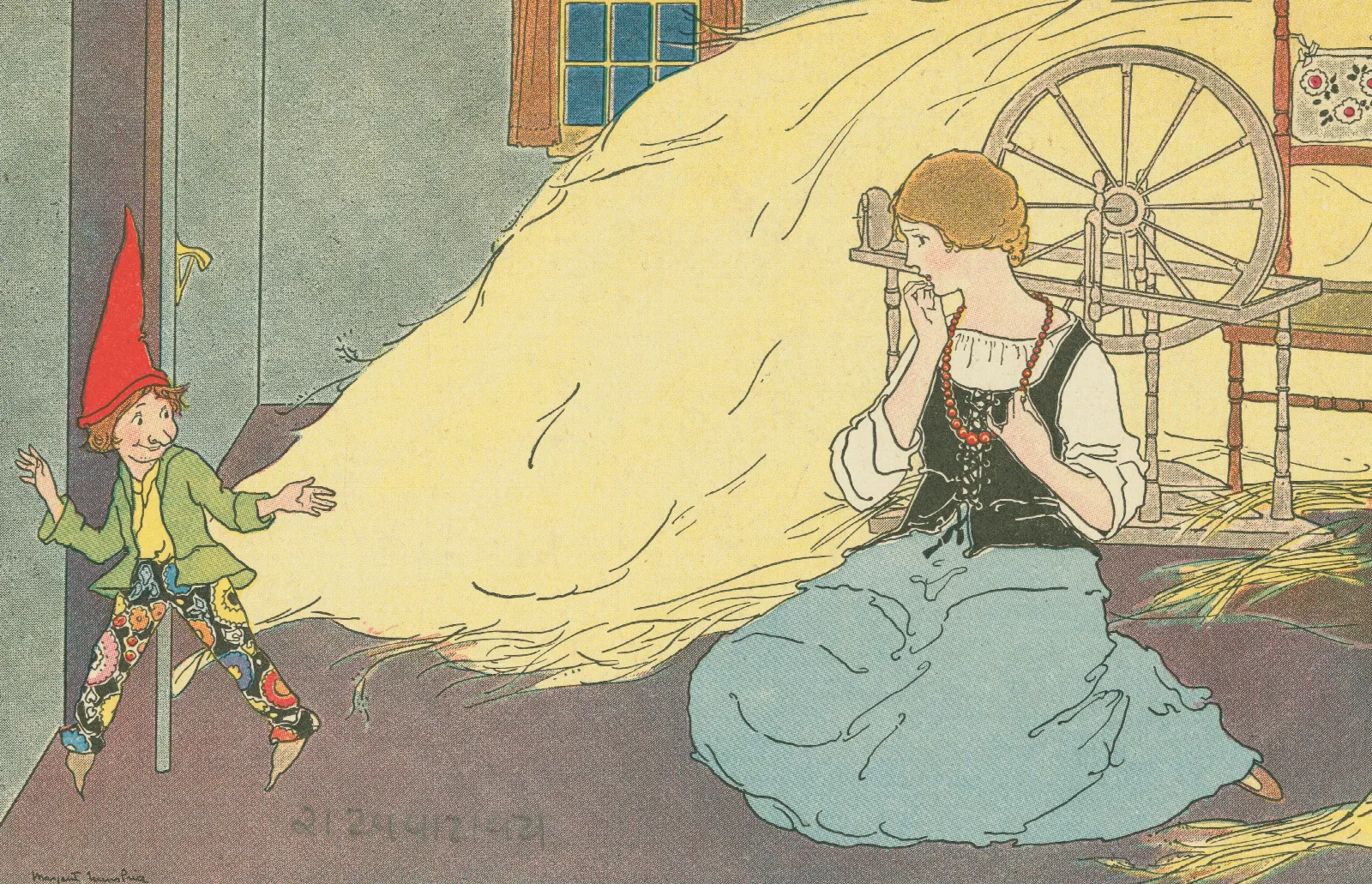 Rumpelstiltskin Wall Art by Margaret Evans Price - Canvas Print