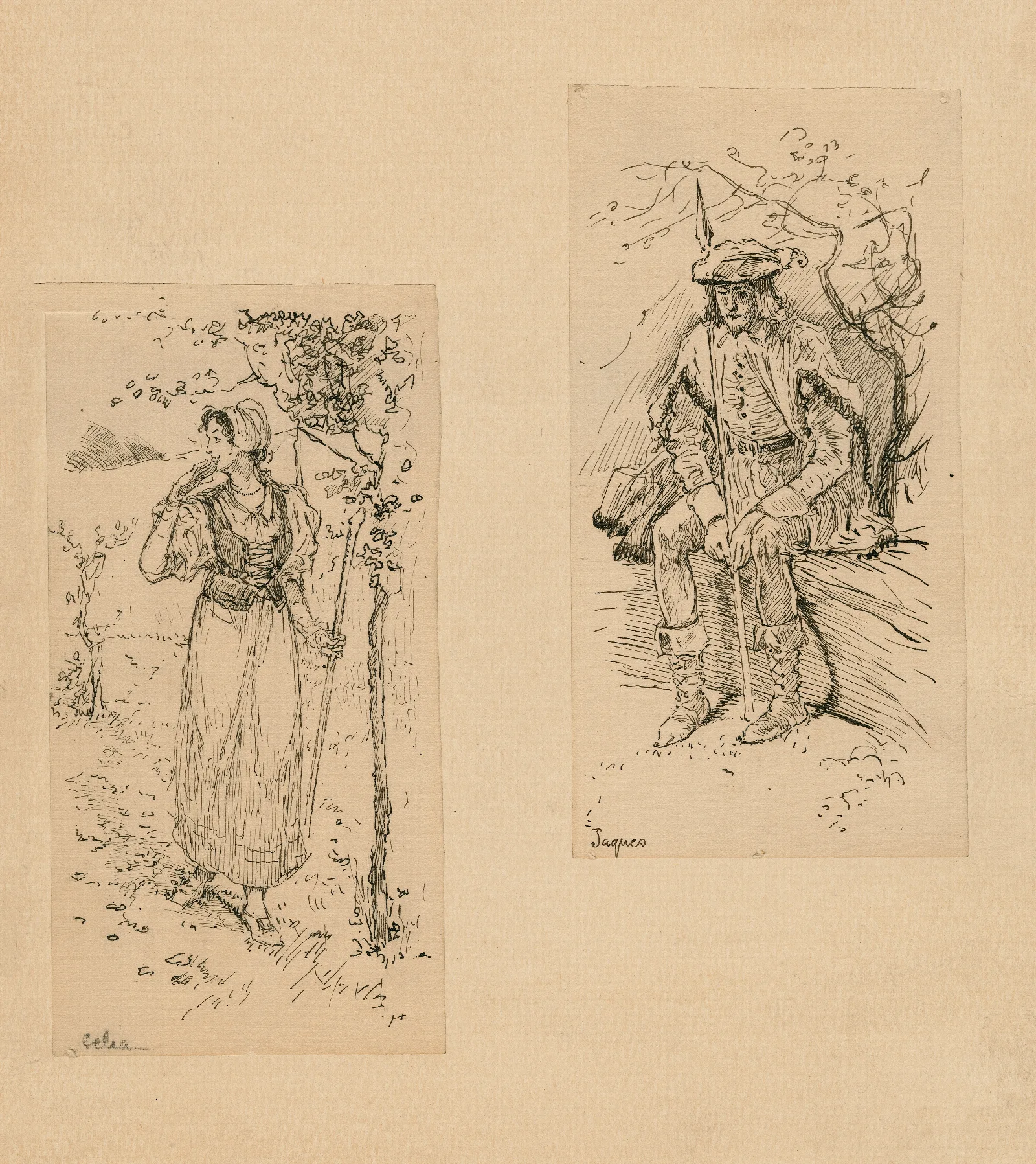 Celia Jaques Wall Art by Louis Rhead - Canvas Print