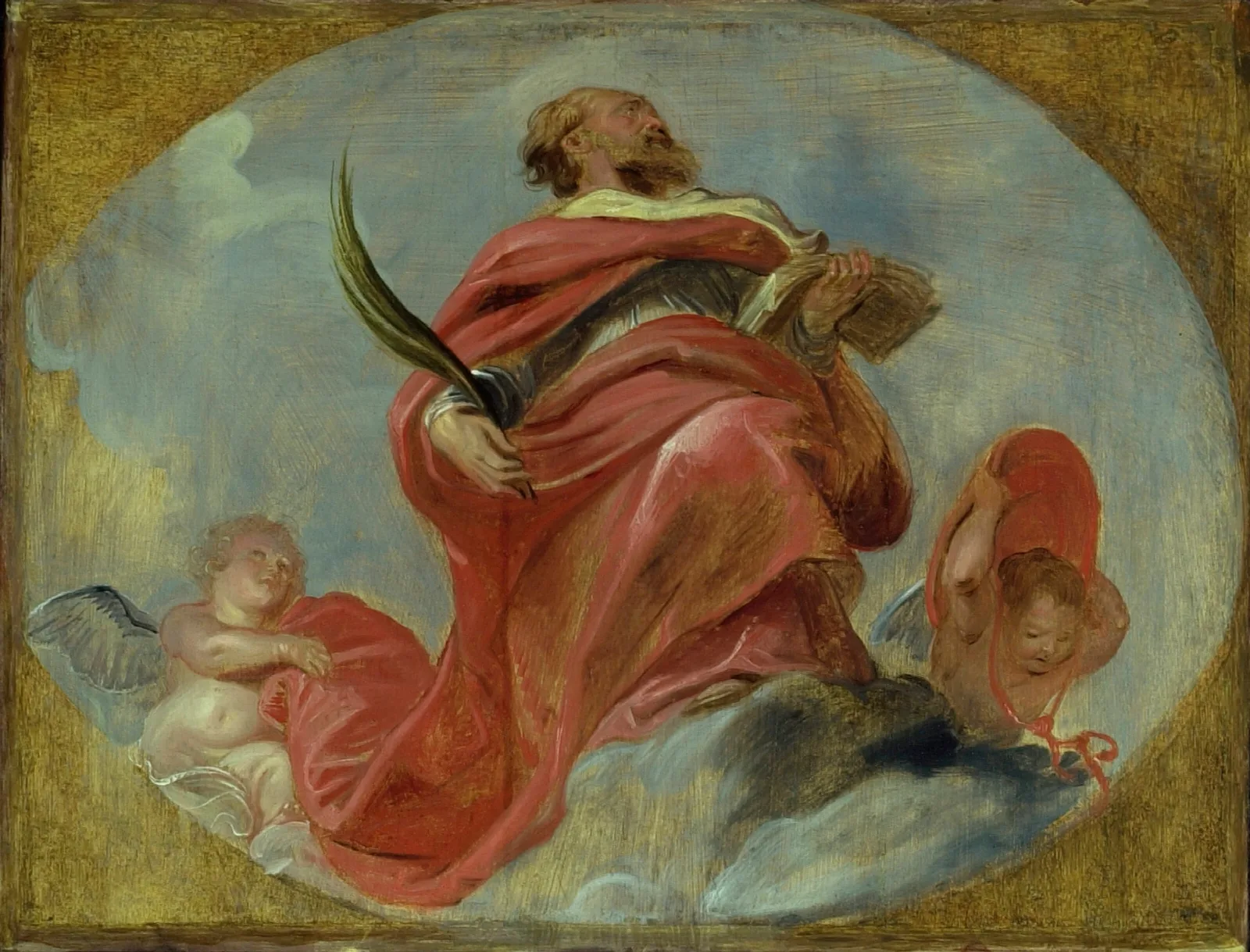 St Albert Of Louvain Wall Art by Peter Paul Rubens - Canvas Print