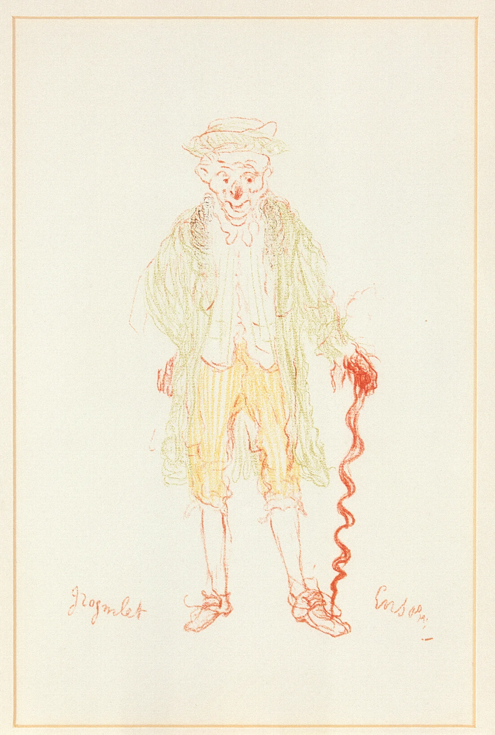 Grognelet Wall Art by James Ensor - Canvas Print