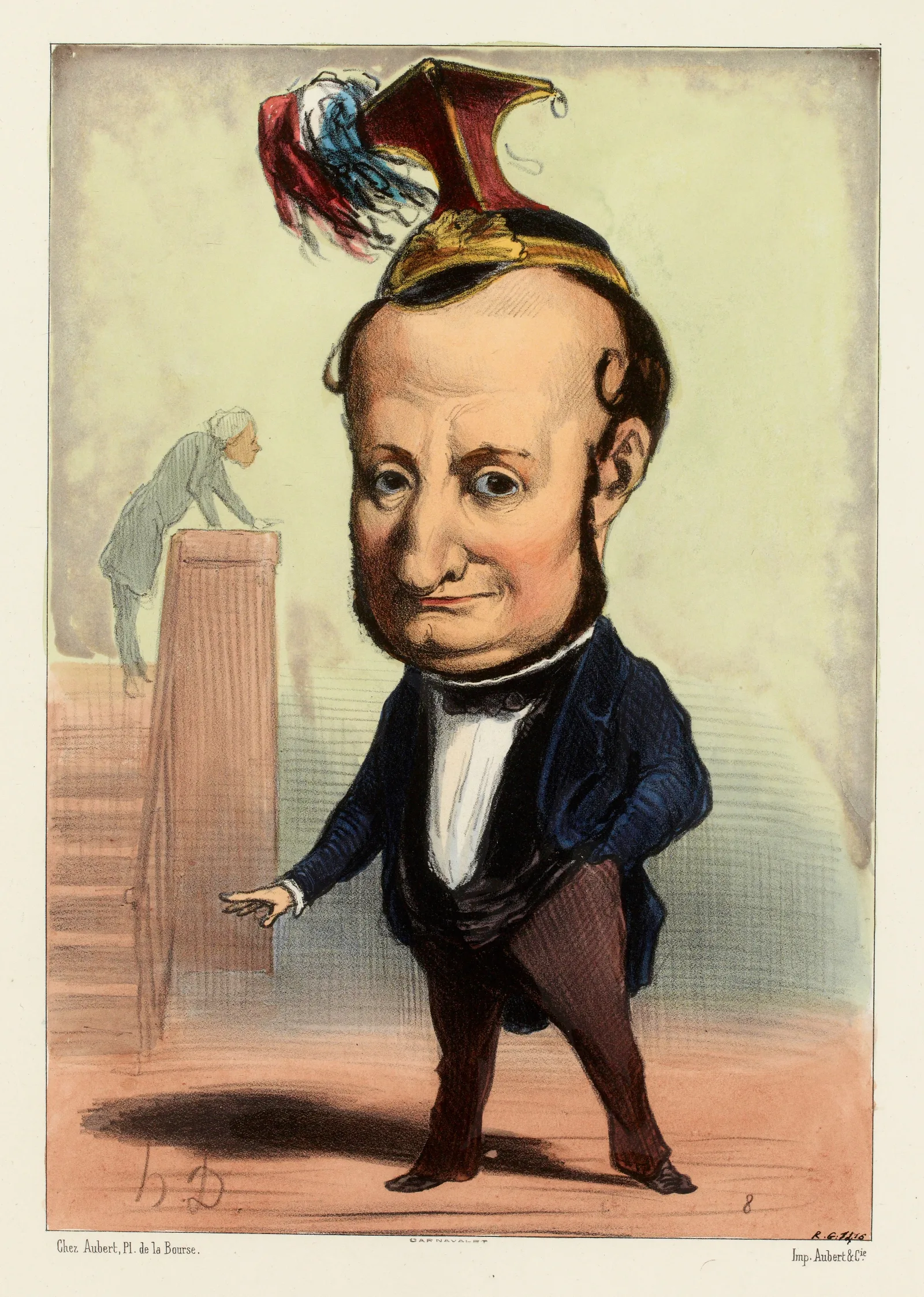 Volouski Wall Art by Honoré Daumier - Canvas Print