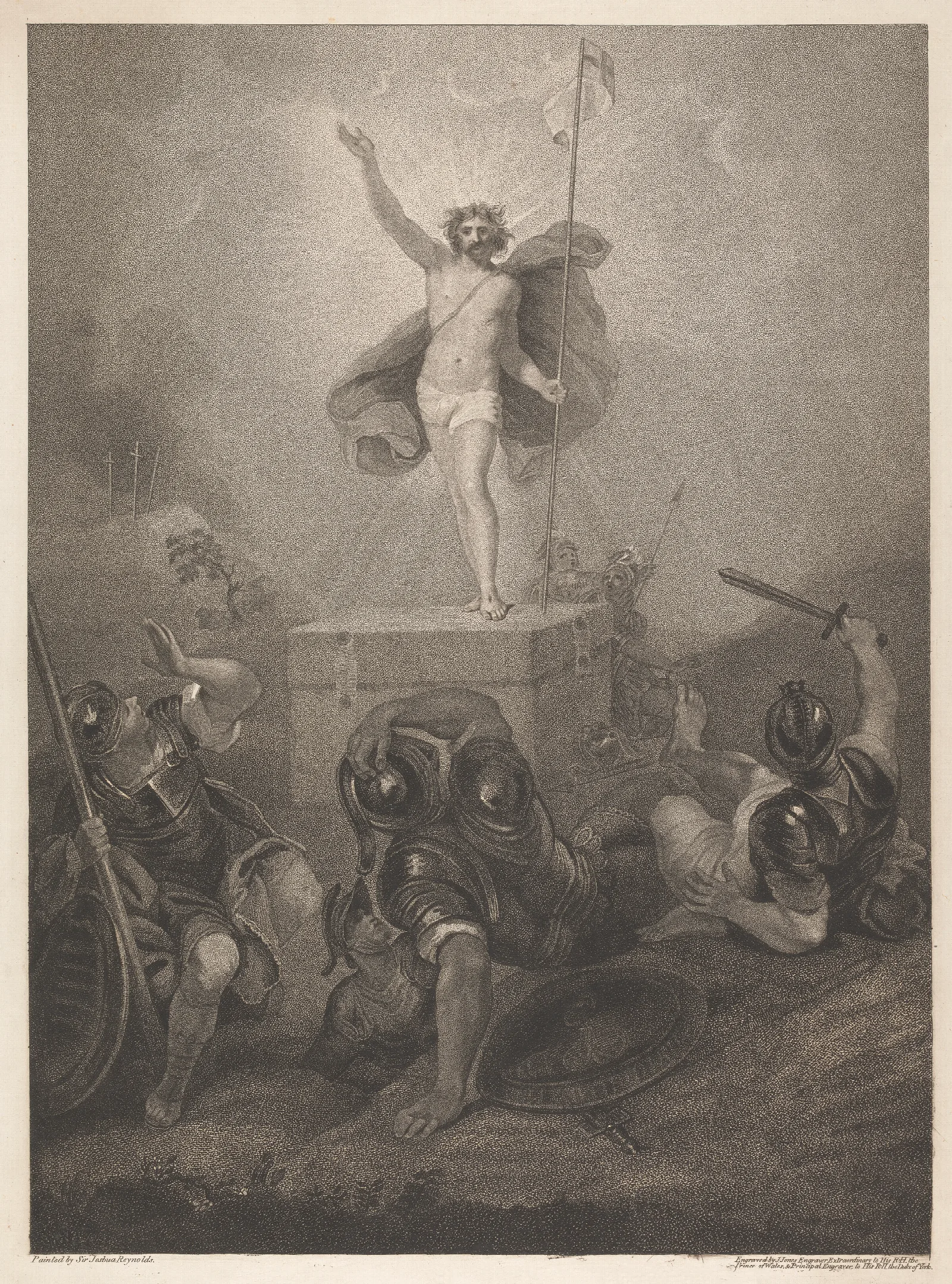 The Resurrection 31 Wall Art by Sir Joshua Reynolds - Canvas Print
