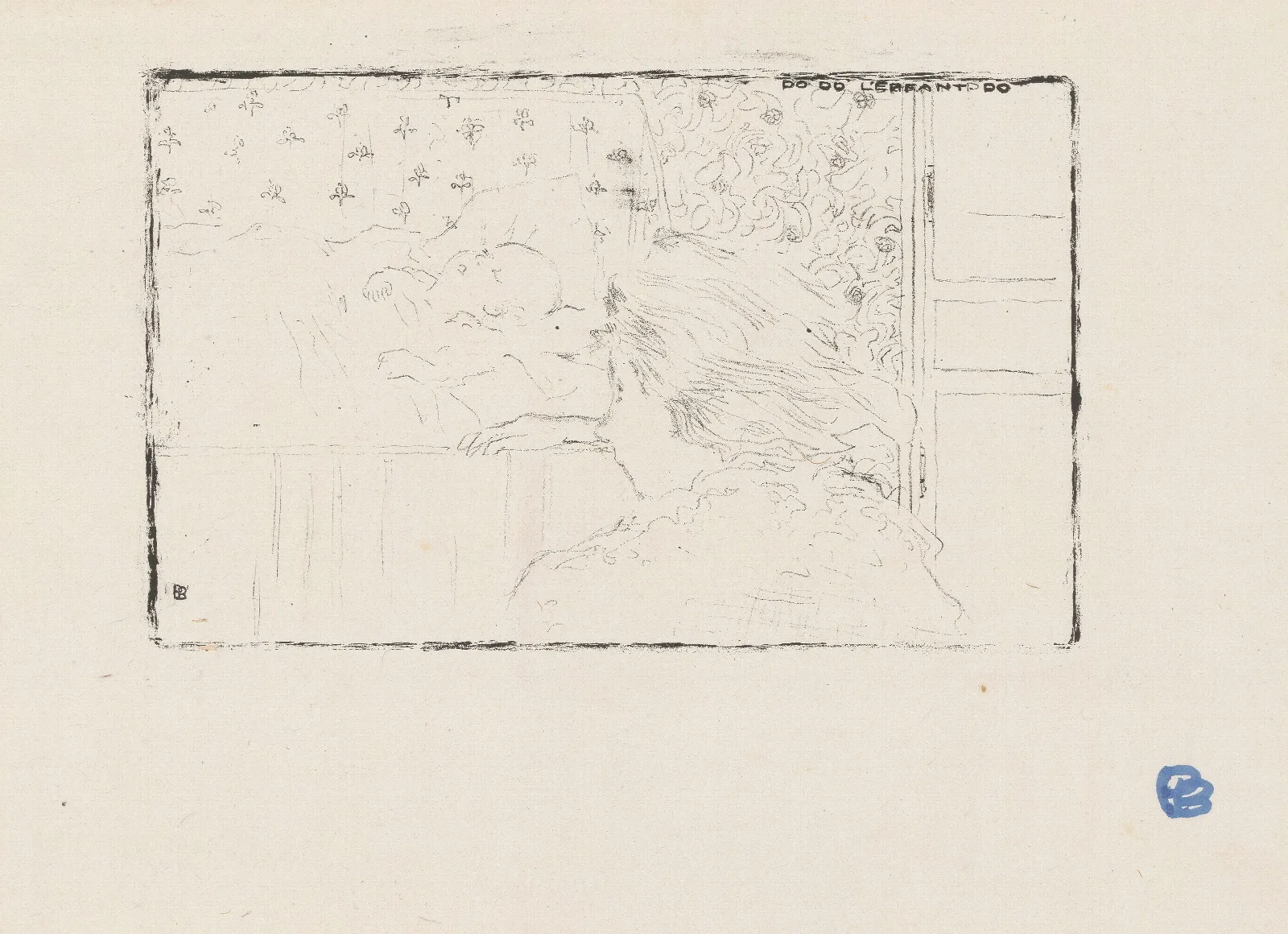 Dodo Lenfant Do Wall Art by Pierre Bonnard - Canvas Print