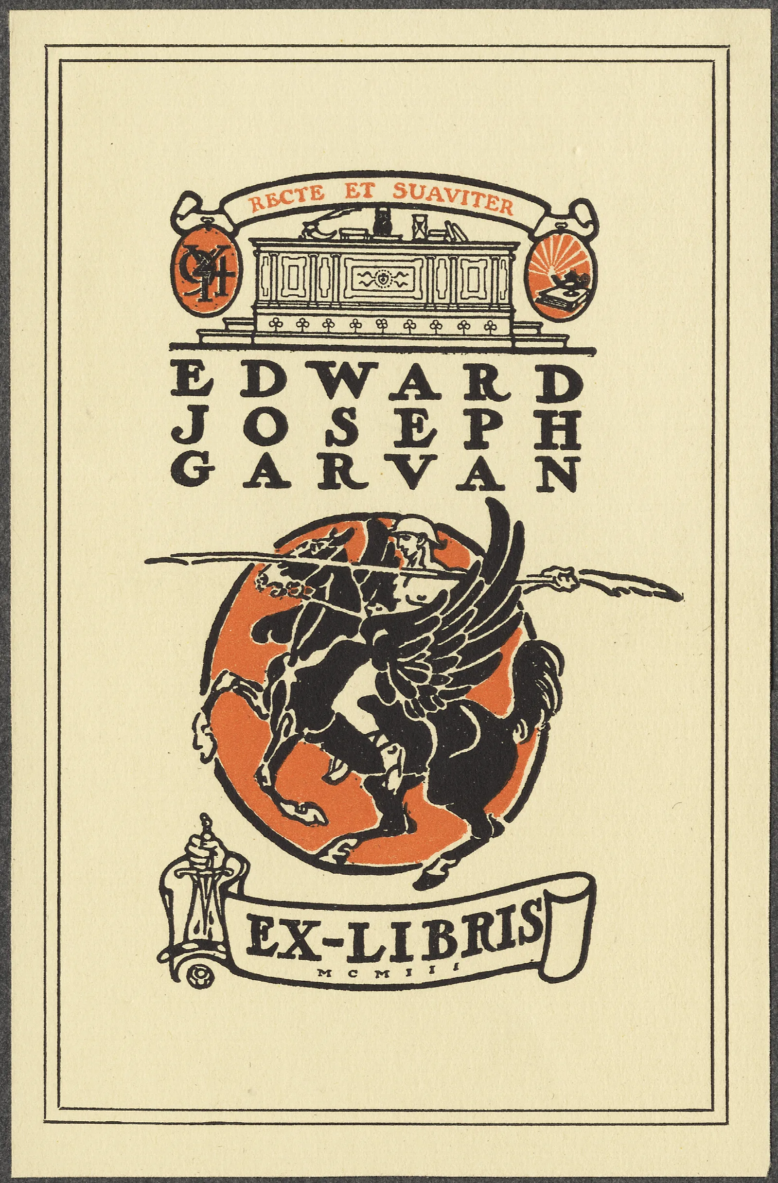 Edward Joseph Garvan Wall Art by Edward Penfield - Canvas Print