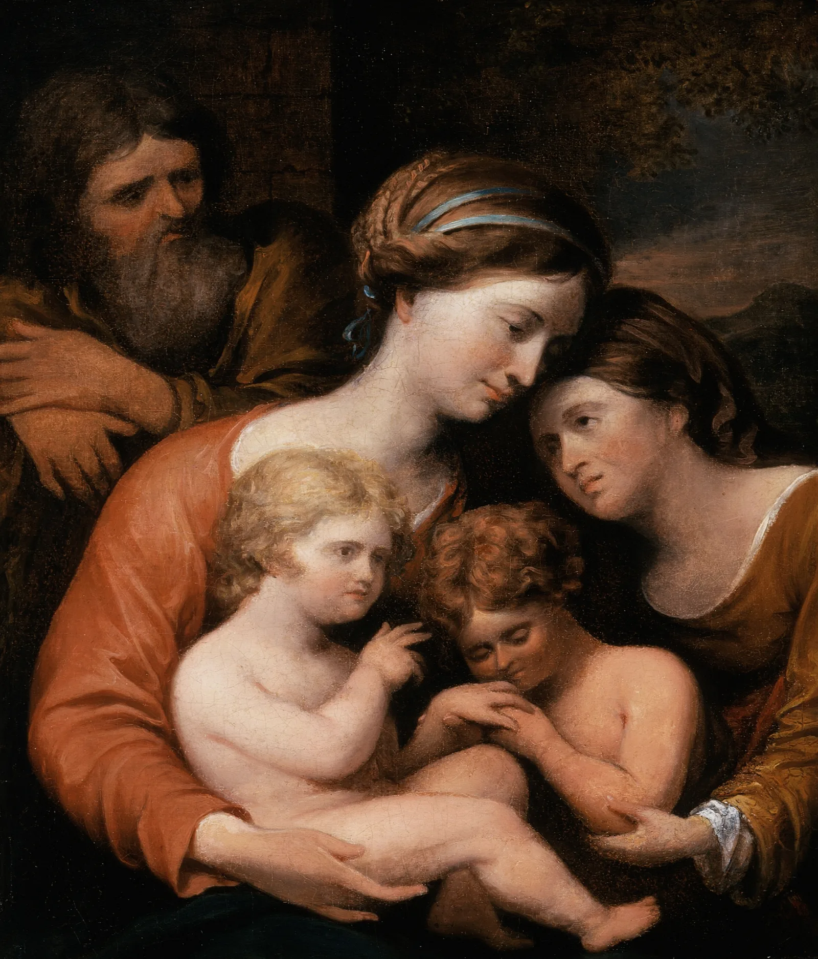 Holy Family 2 Wall Art by John Trumbull - Canvas Print