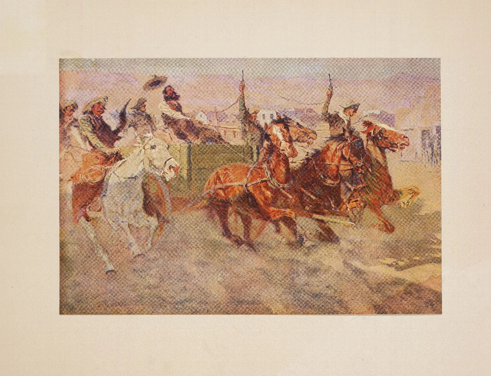 Bringing Home The New Cook Wall Art by Frederic Remington - Canvas Print