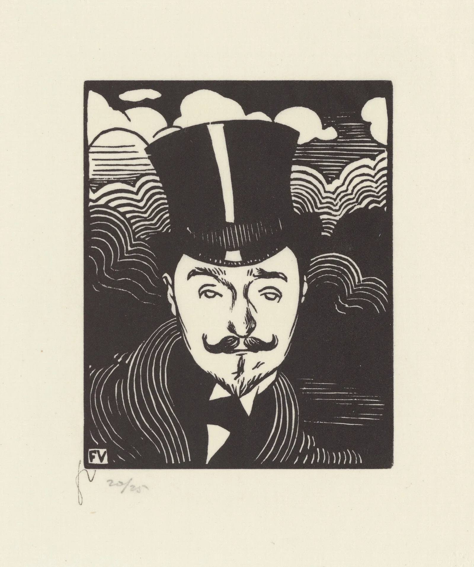 Romain Coolus Wall Art by Félix Vallotton - Canvas Print