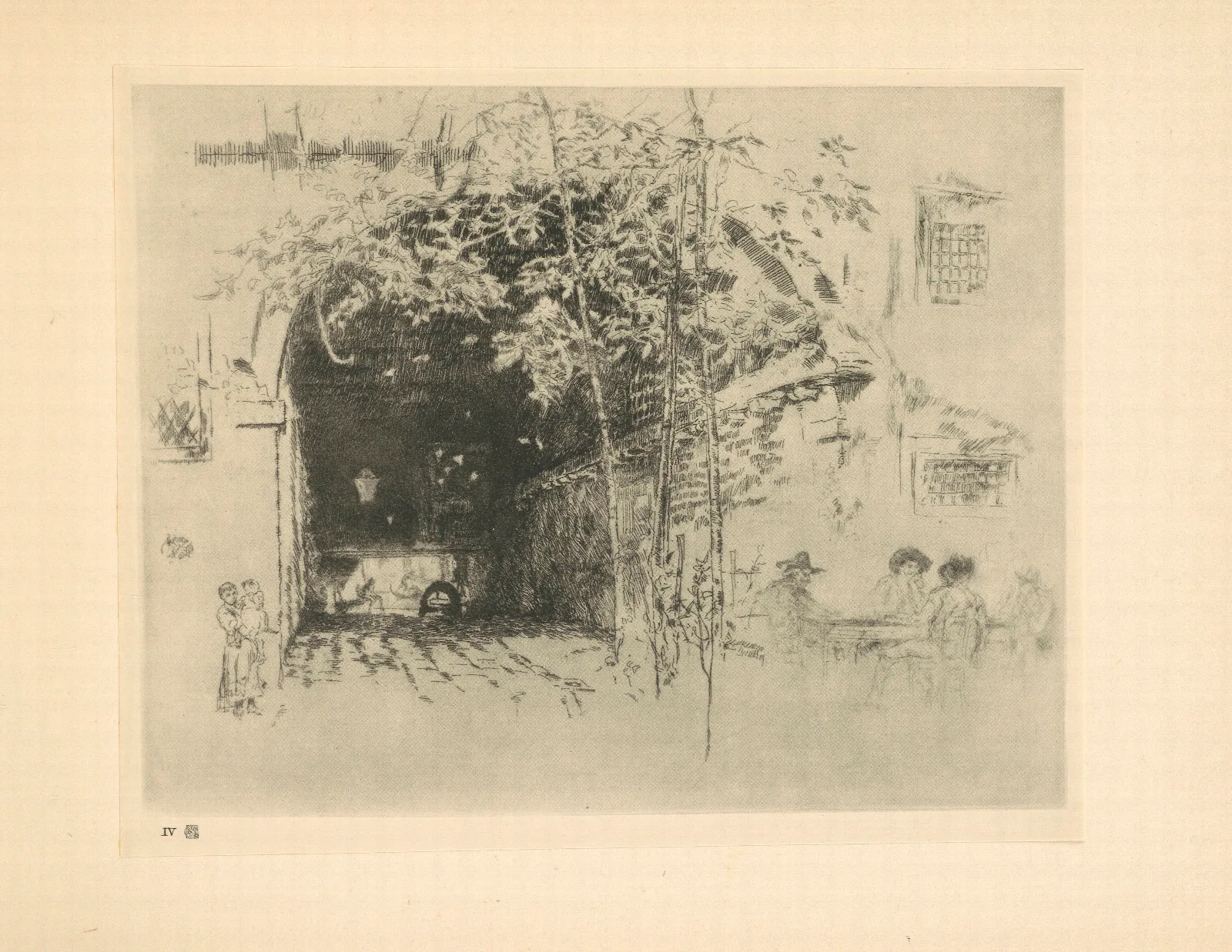 The? ?traghetto Wall Art by James Abbott McNeill Whistler - Canvas Print