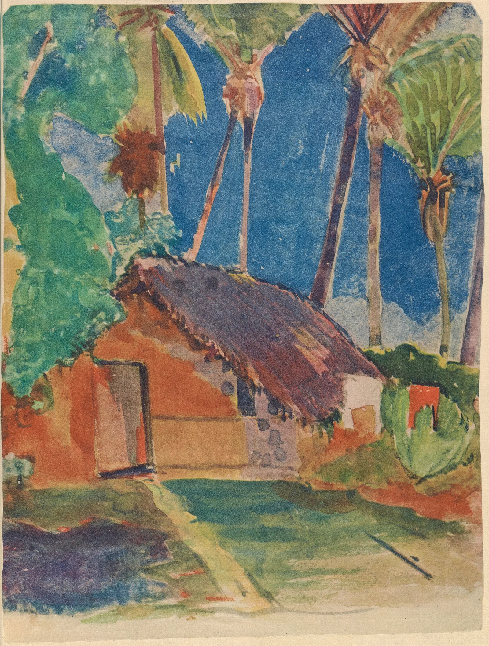 Noanoa Pl 38 Wall Art by Paul Gauguin - Canvas Print