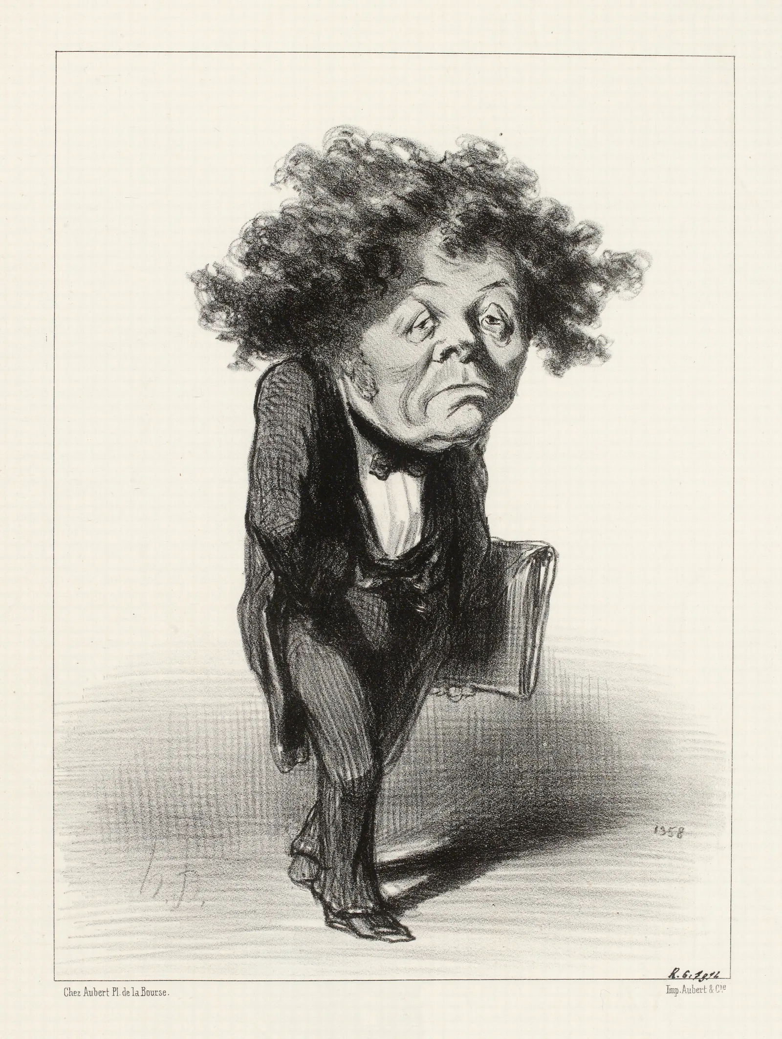Cremieux Wall Art by Honoré Daumier - Canvas Print