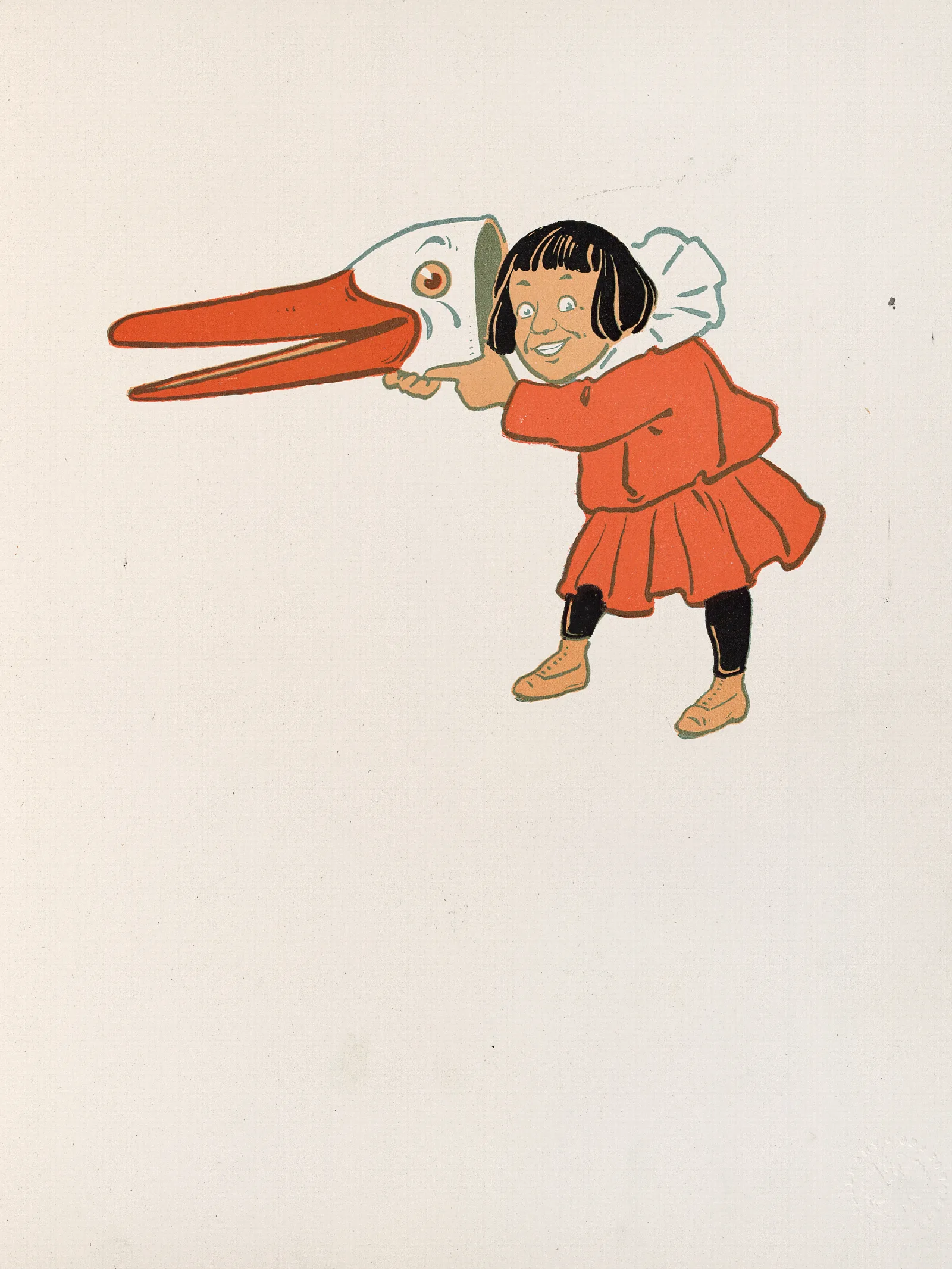 Denslows Mother Goose Pl 05 Wall Art by William Wallace Denslow - Canvas Print