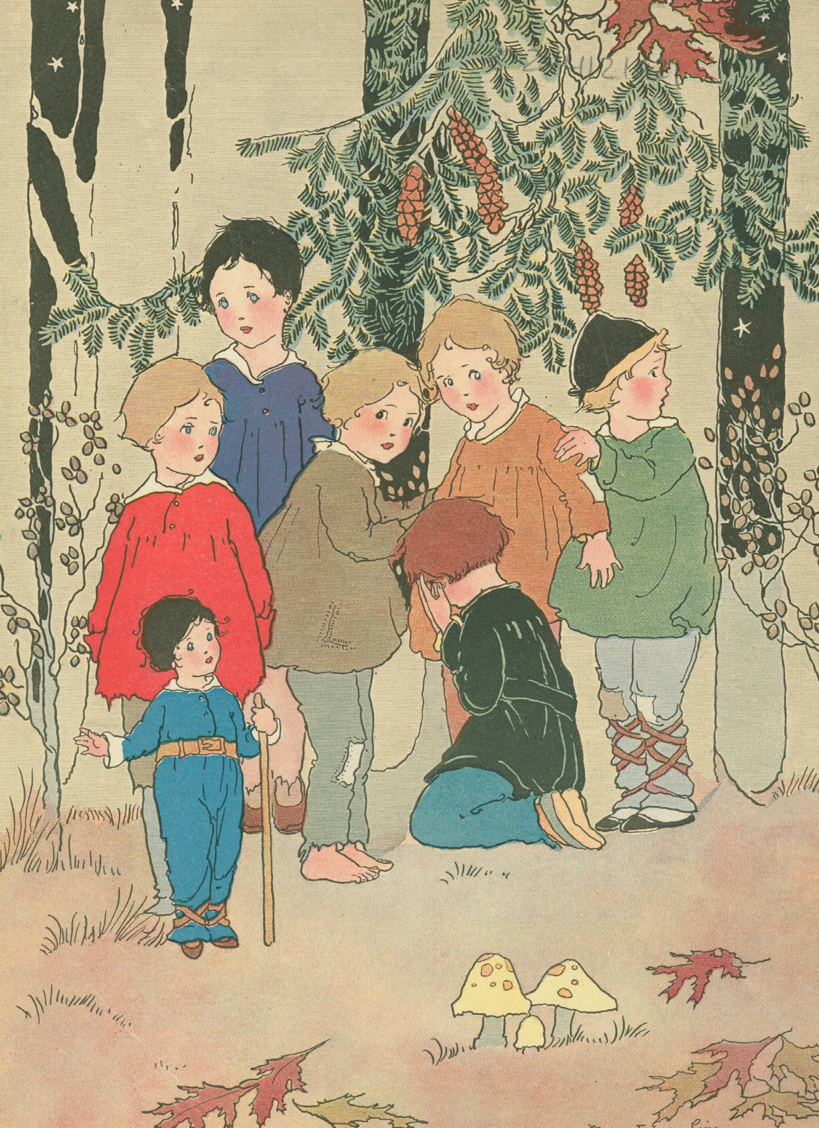 Dont Be Afraid Boys Wall Art by Margaret Evans Price - Canvas Print