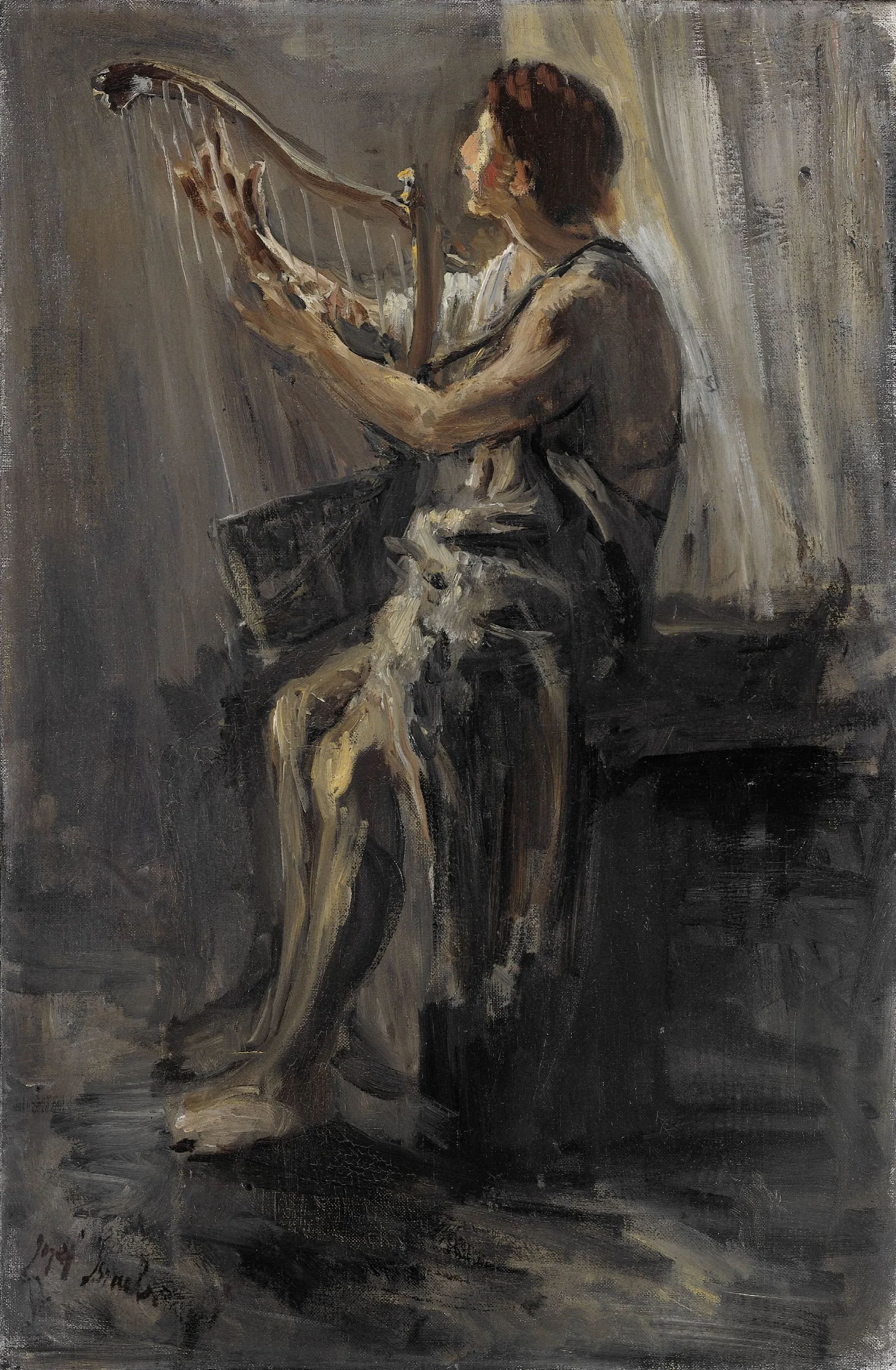 David Wall Art by Jozef Israëls - Canvas Print