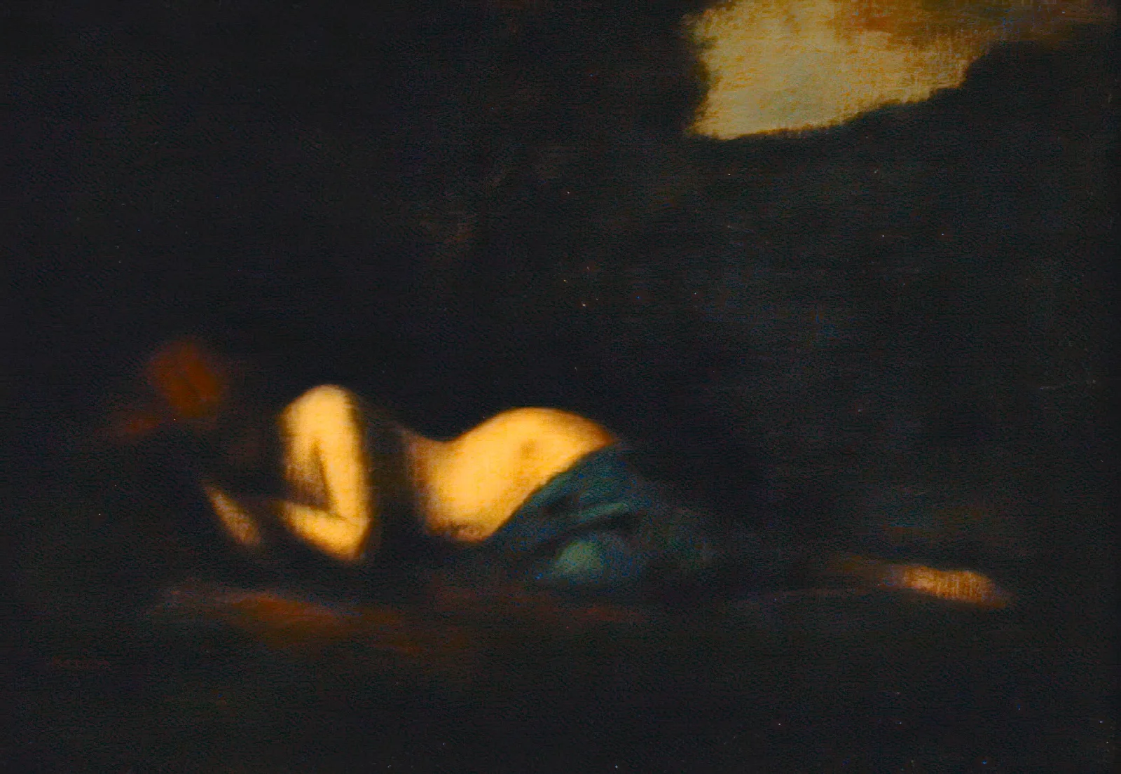 The Magdalene 3 Wall Art by Jean-Jacques Henner - Canvas Print