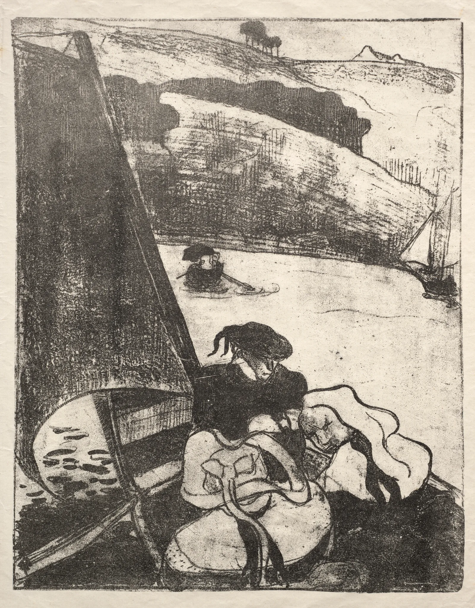 The Return From The Pilgrimage Wall Art by Emile Bernard - Canvas Print