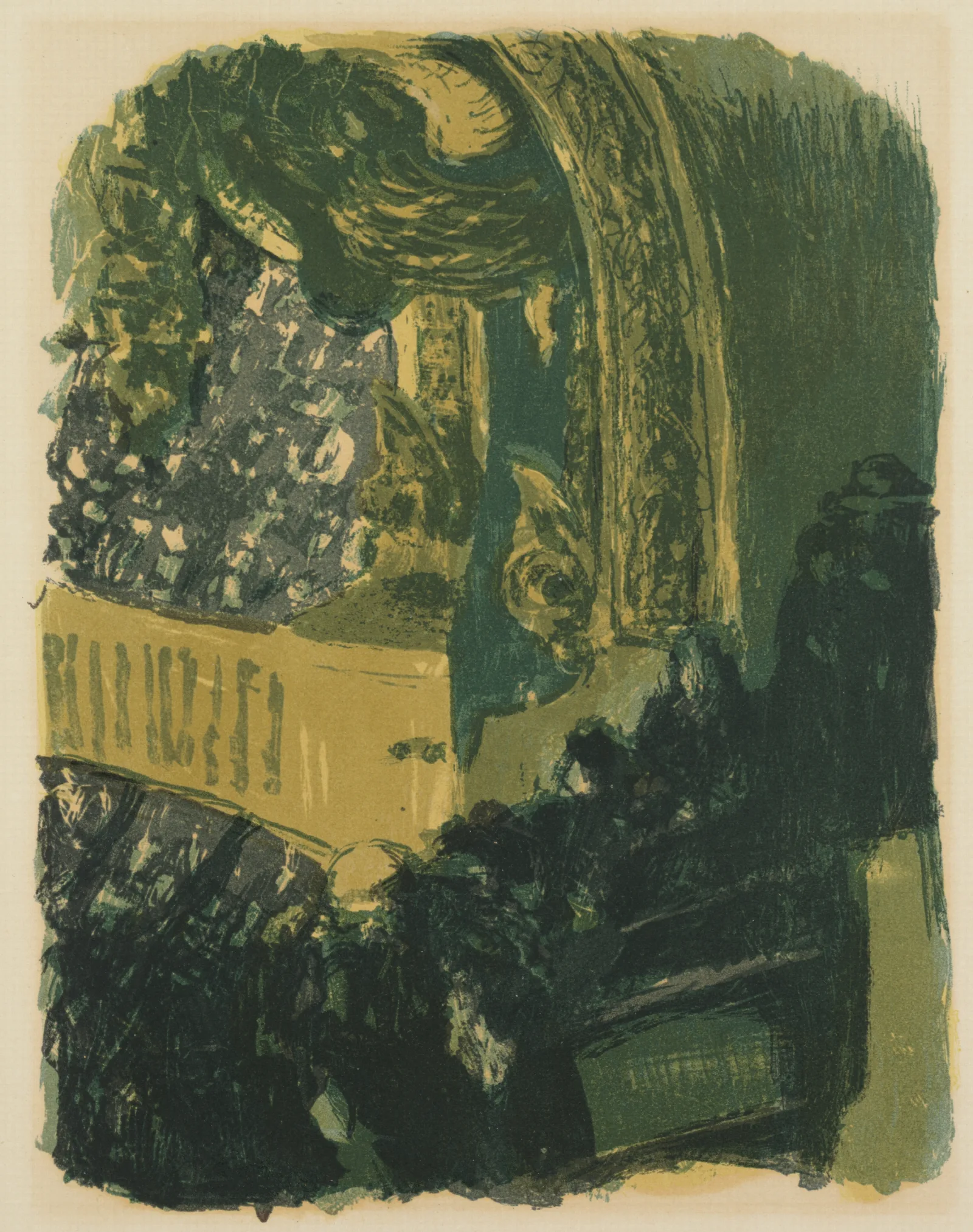 A Gallery At The Gymnasium Wall Art by Édouard Vuillard - Canvas Print