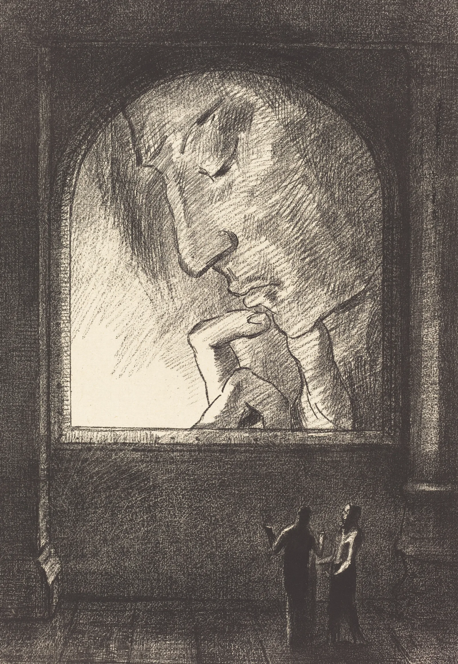 Lumiere Light Wall Art by Odilon Redon - Canvas Print