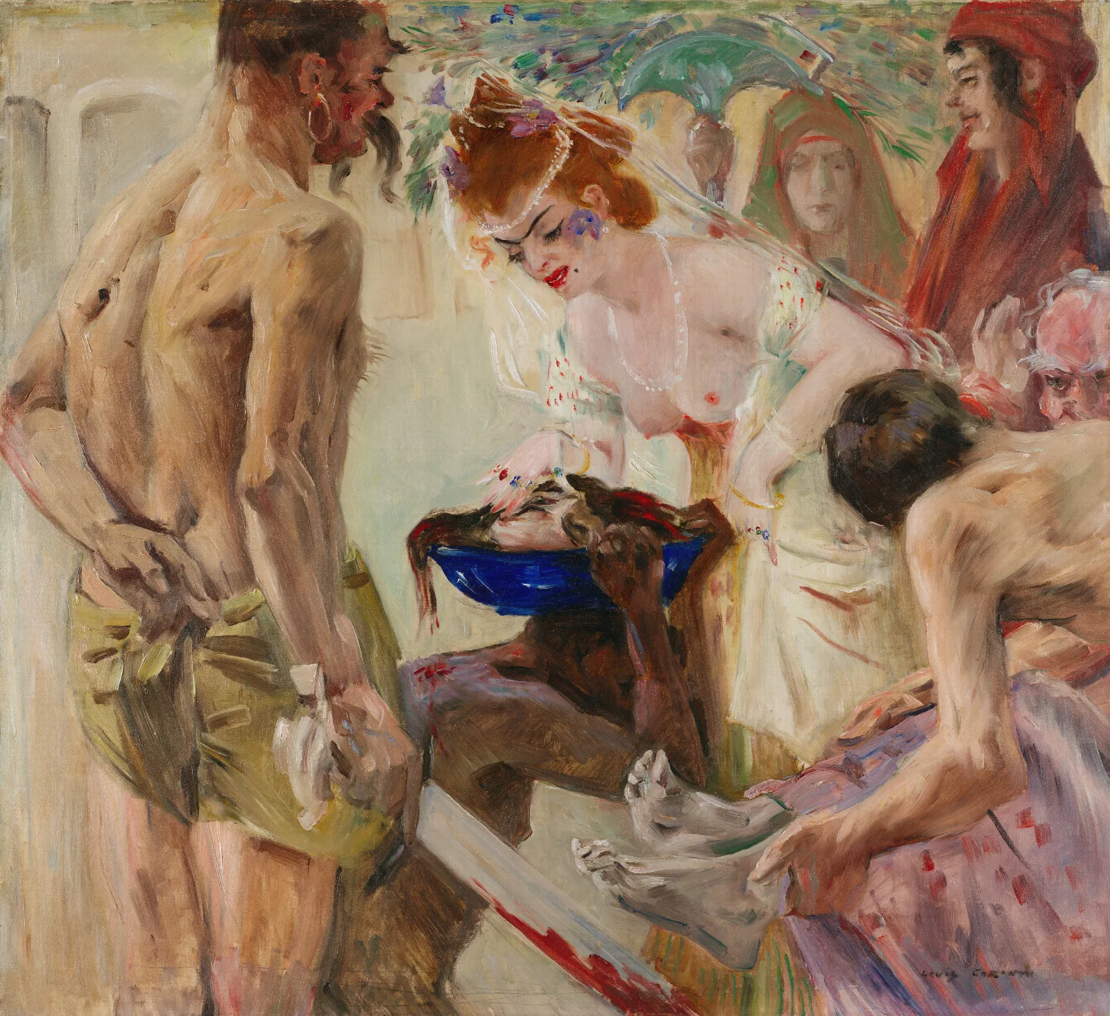 Salome 13 Wall Art by Lovis Corinth - Canvas Print