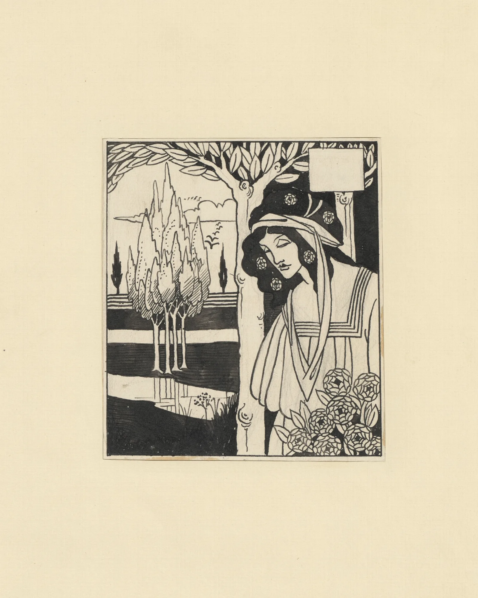 Illustrations By Aubrey Beardsley For King Arthur Pl 02 Wall Art by Aubrey Vincent Beardsley - Canvas Print