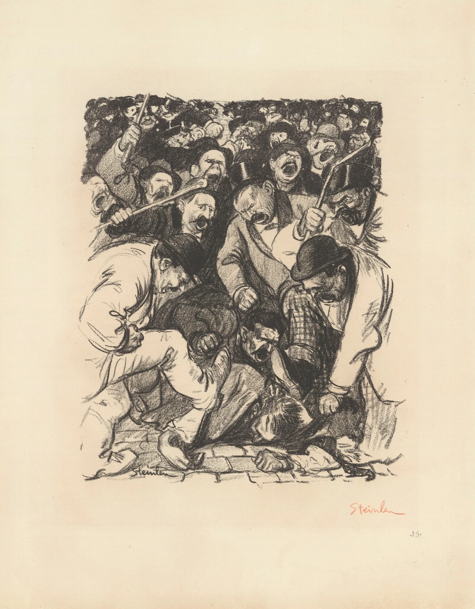 Arguments Frappants Wall Art by Théophile Alexandre Steinlen - Canvas Print