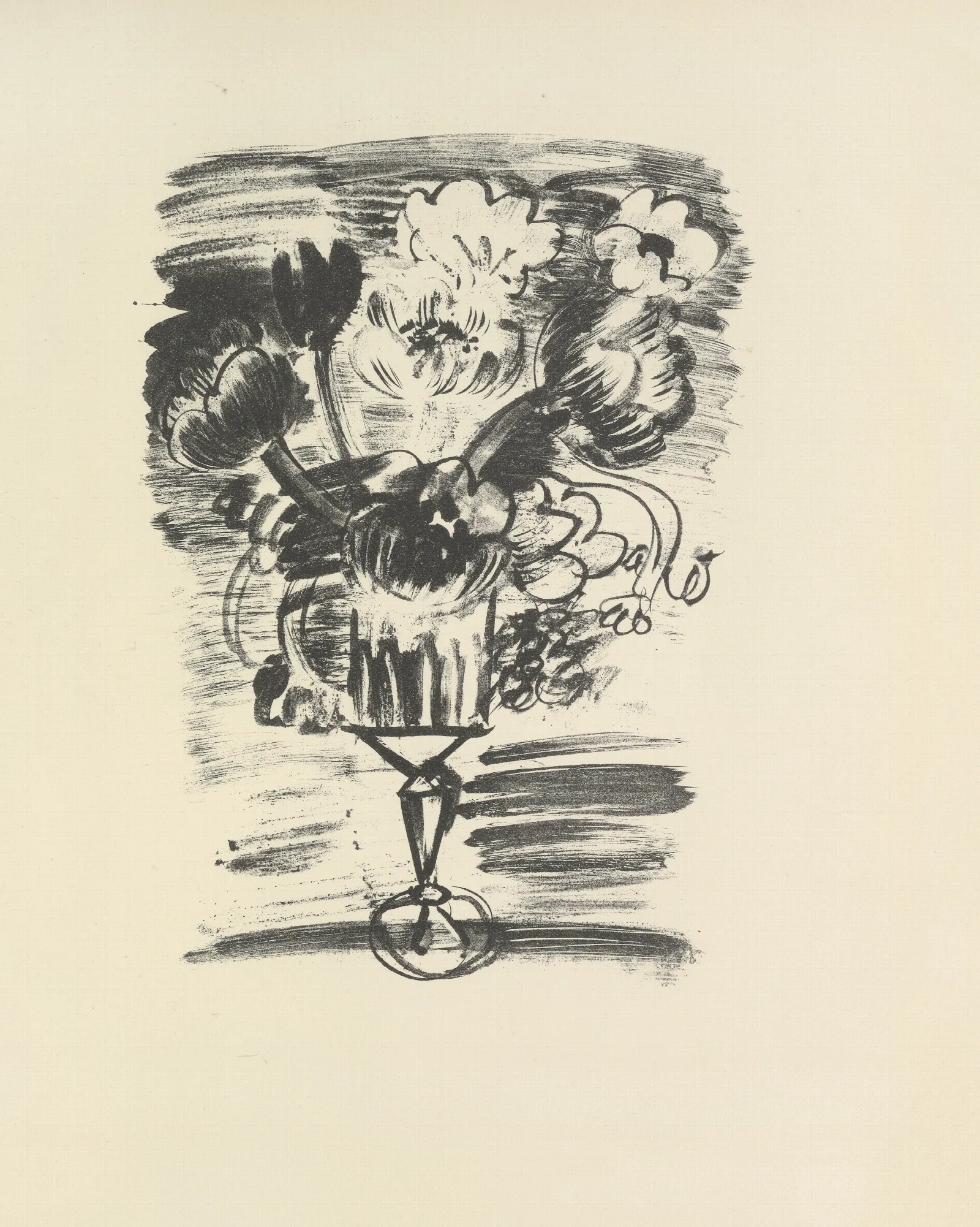 Le Poete Assassine Pl 15 Wall Art by Raoul Dufy - Canvas Print