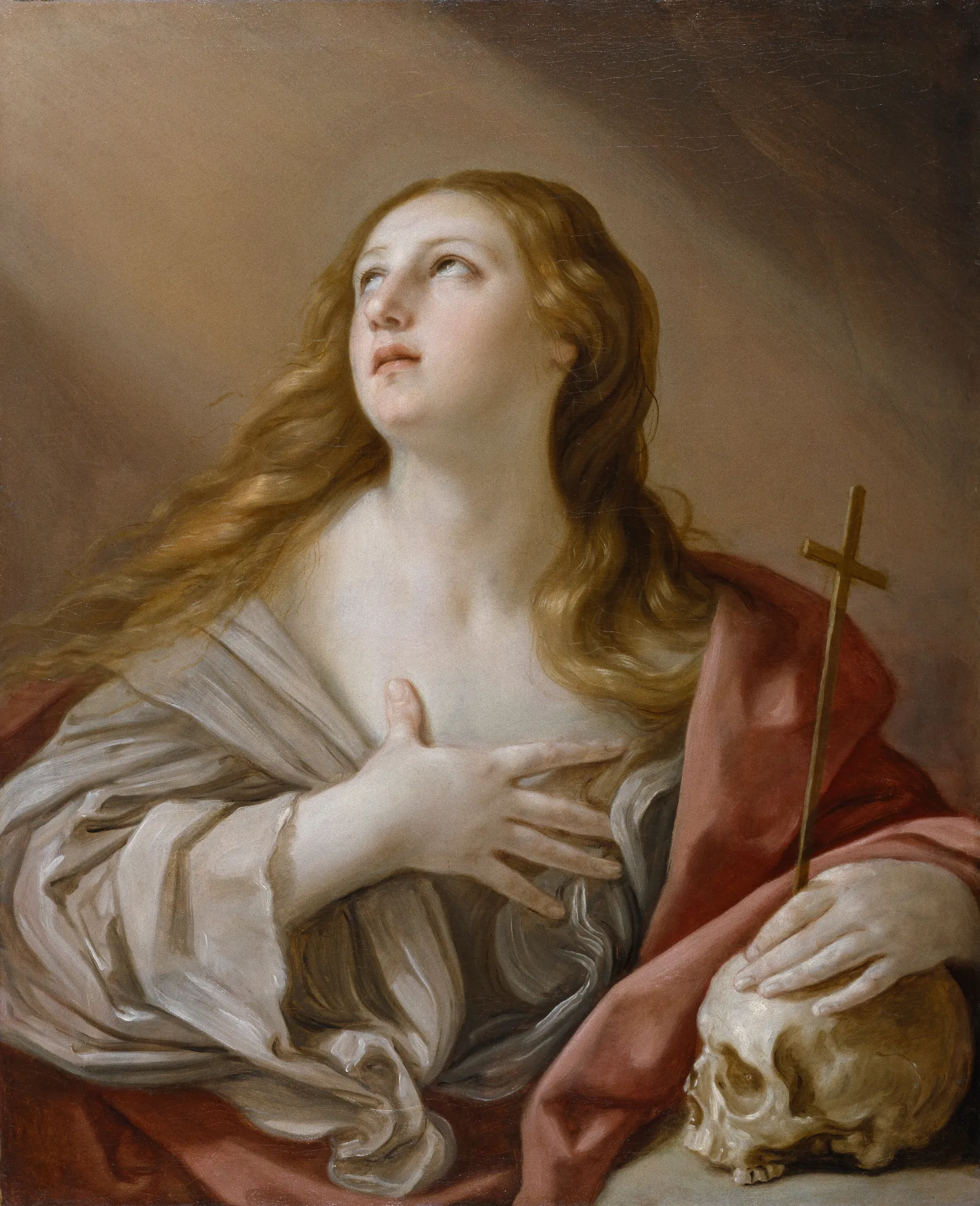 The Penitent Magdalene 8 Wall Art by Guido Reni - Canvas Print