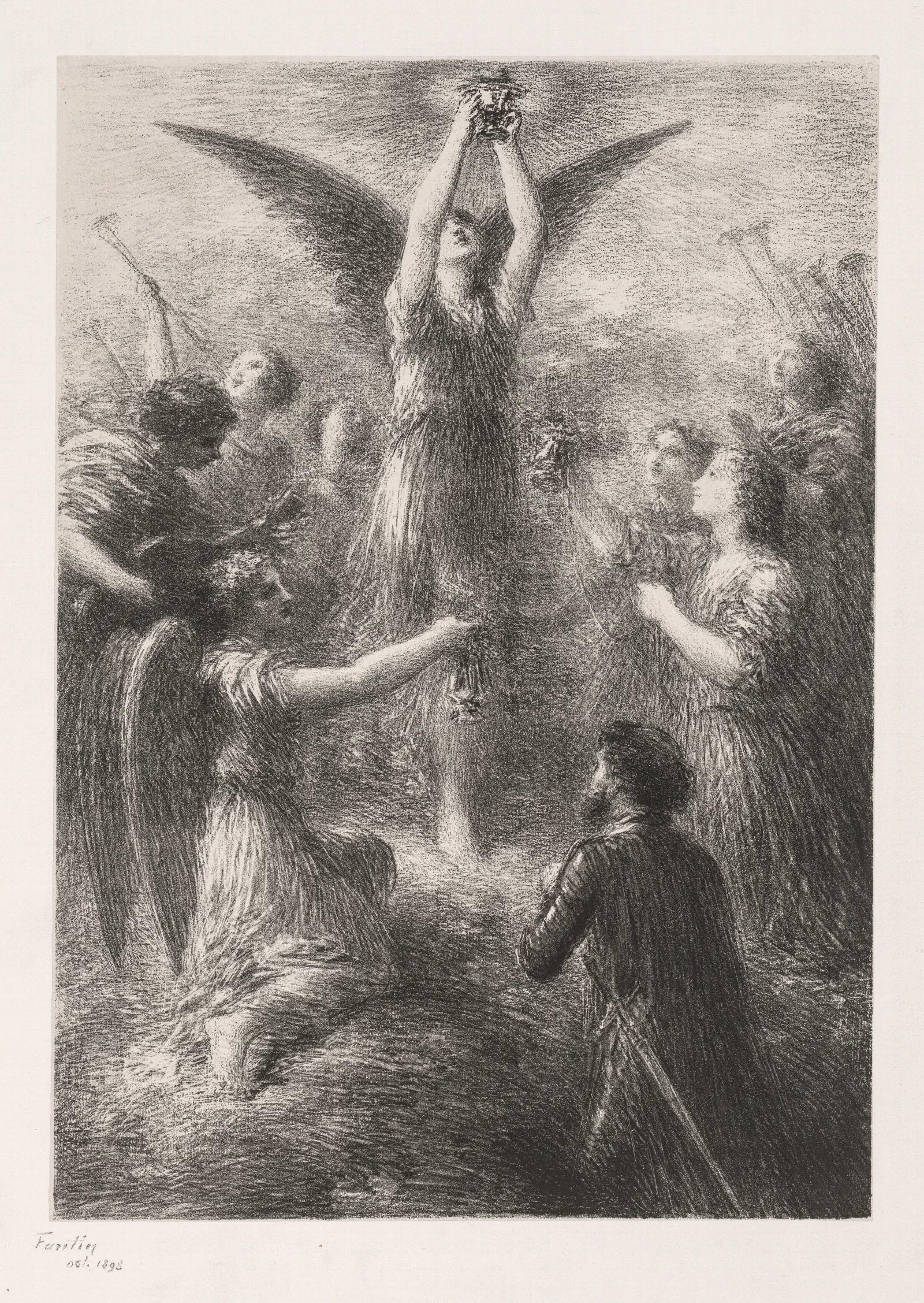 Prelude To Lohengrin Wall Art by Henri Fantin-Latour - Canvas Print