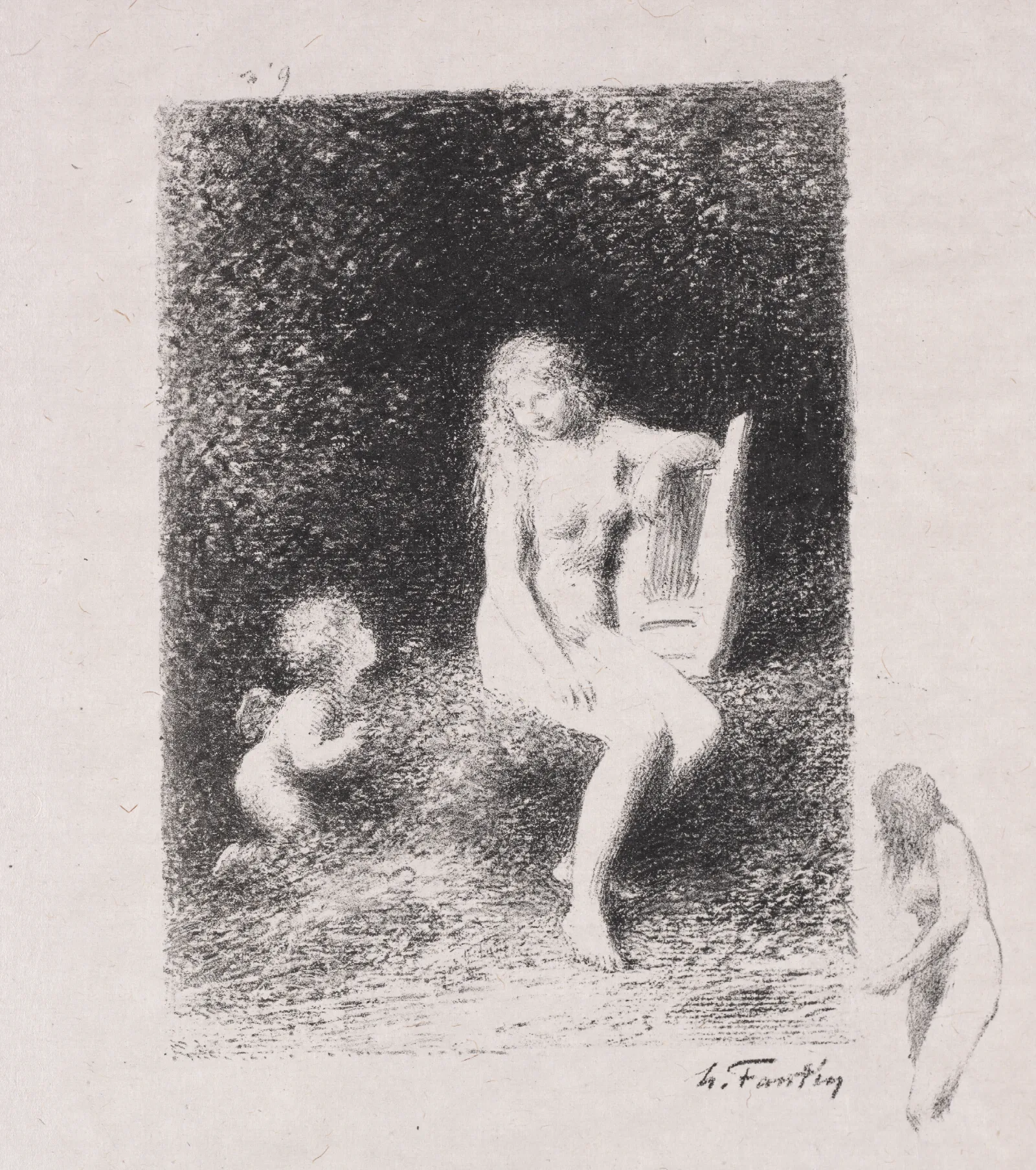 Xxi Wall Art by Henri Fantin-Latour - Canvas Print