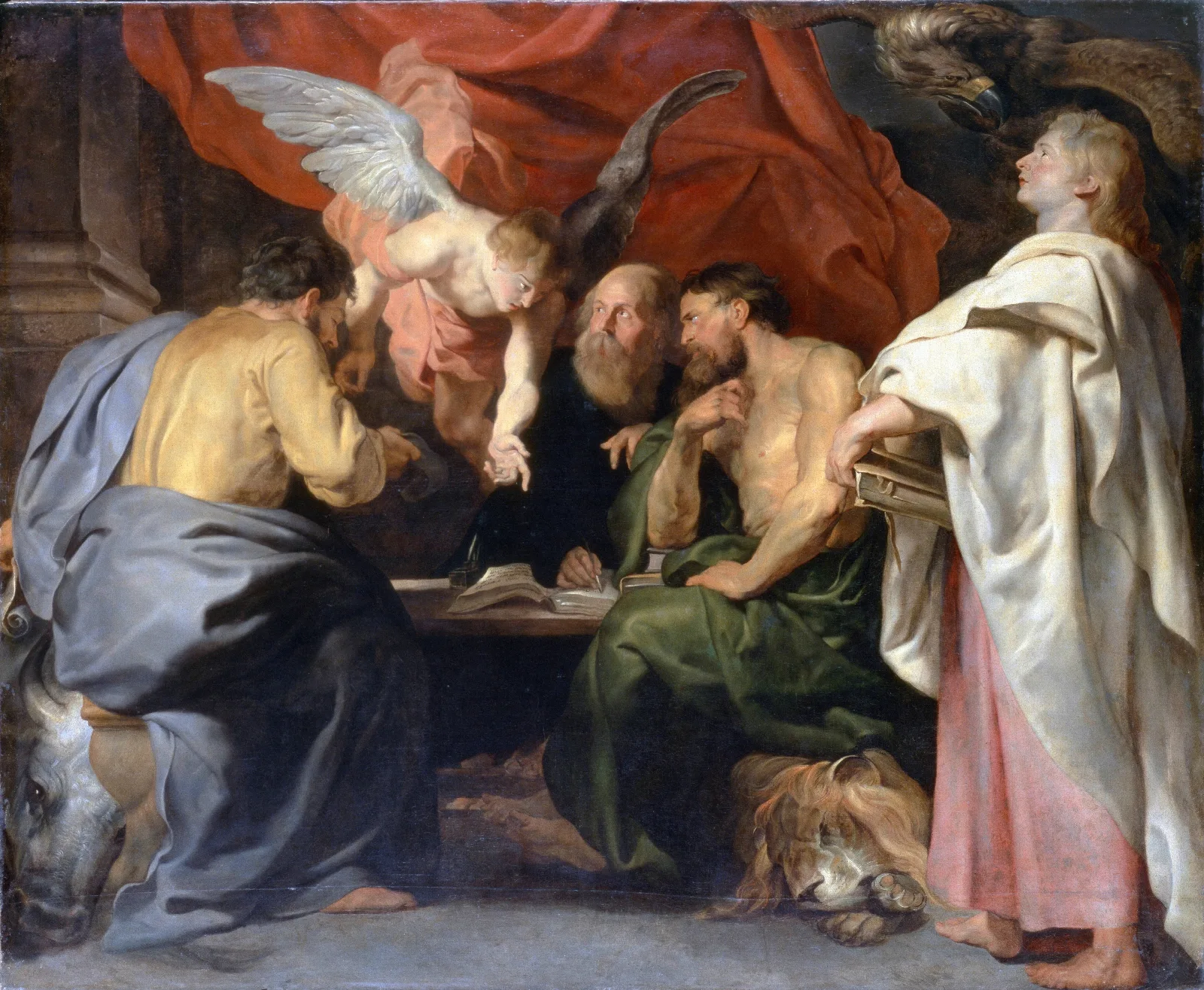 The Four Evangelists 6 Wall Art by Peter Paul Rubens - Canvas Print