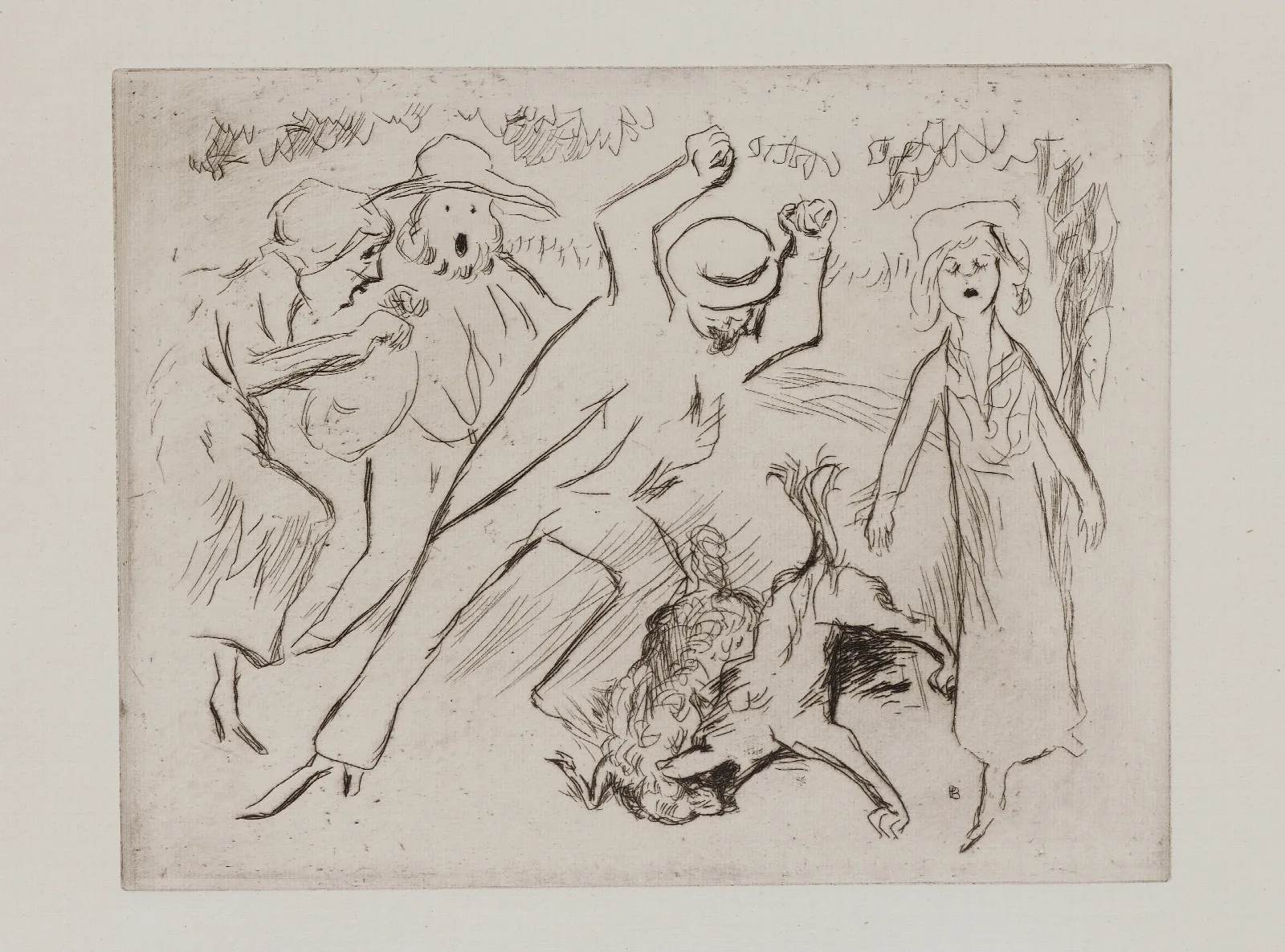Dingo 2 Wall Art by Pierre Bonnard - Canvas Print