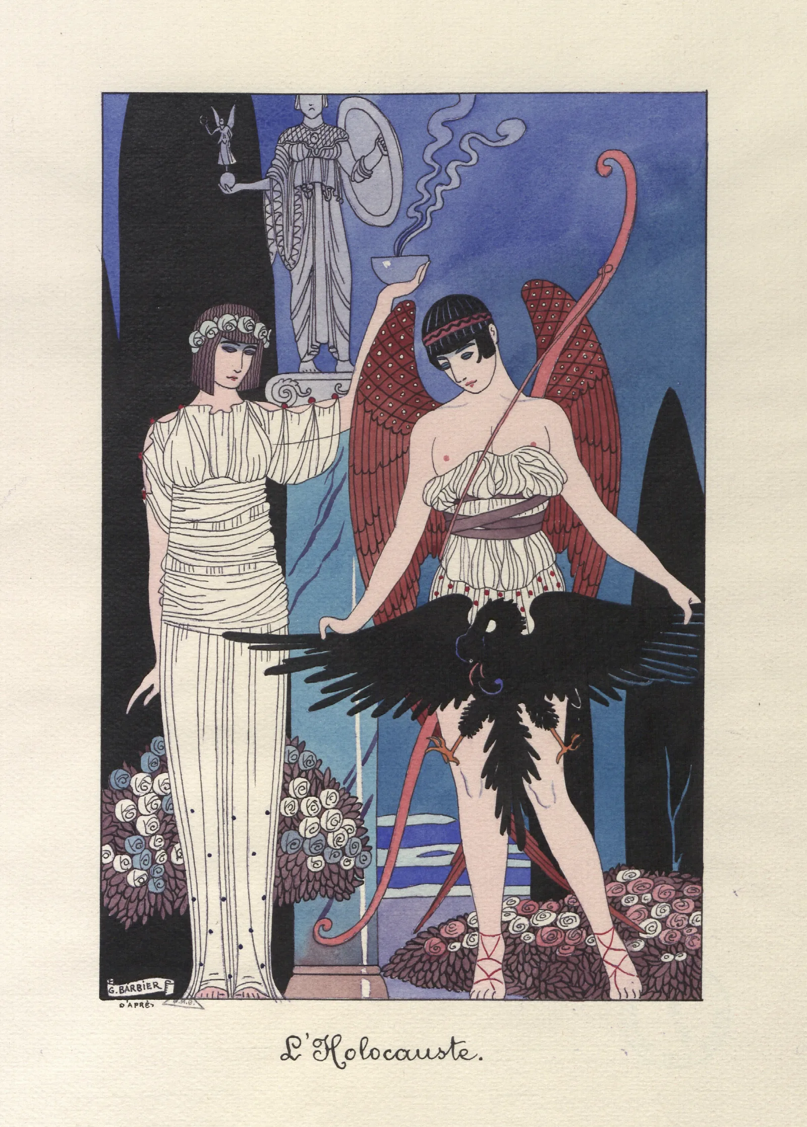 Lholocauste Wall Art by George Barbier - Canvas Print