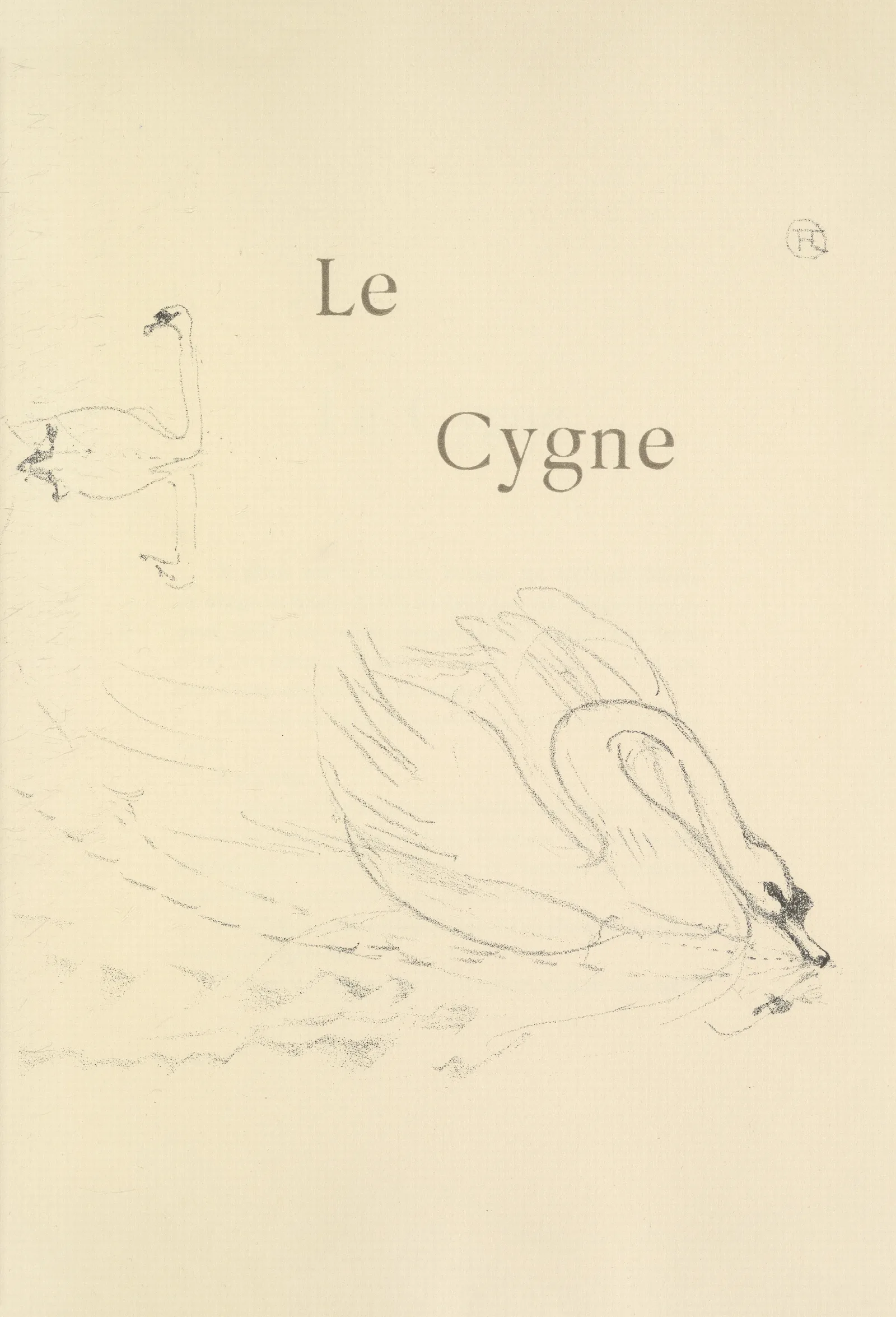 Le Cygne Wall Art by Henri de Toulouse-Lautrec - Canvas Print