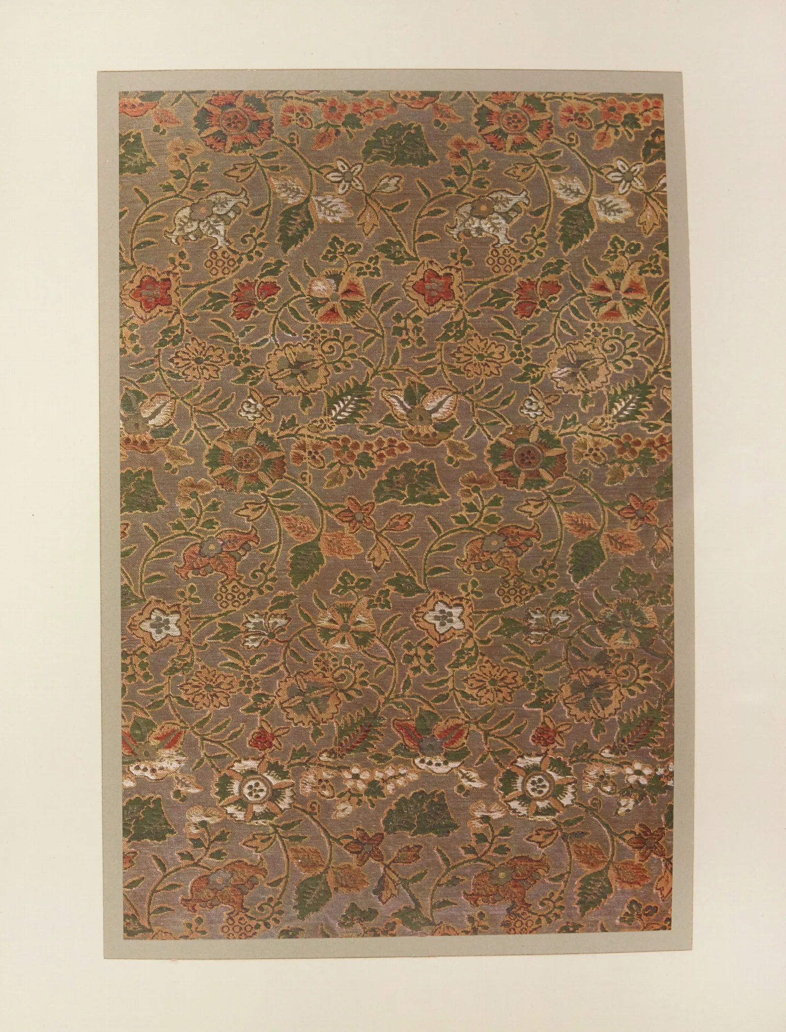 Rinceaux Et Fleurs Stylisees Wall Art by Maurice Pillard Verneuil - Canvas Print