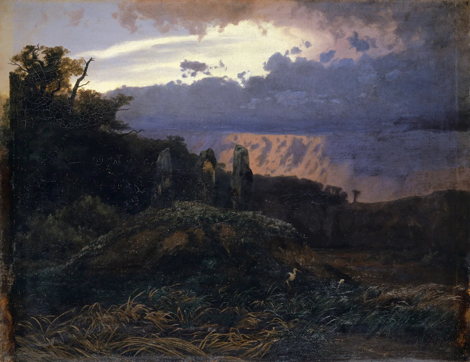 Le Dolmen Wall Art by Arnold Böcklin - Canvas Print