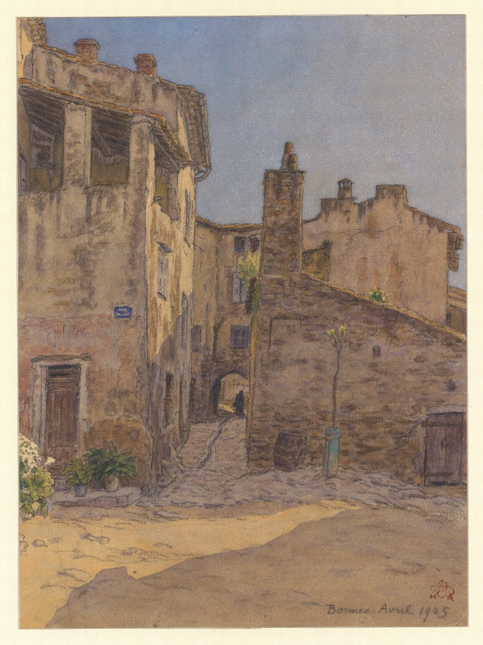 Bormes 10 Wall Art by Henri Rivière - Canvas Print