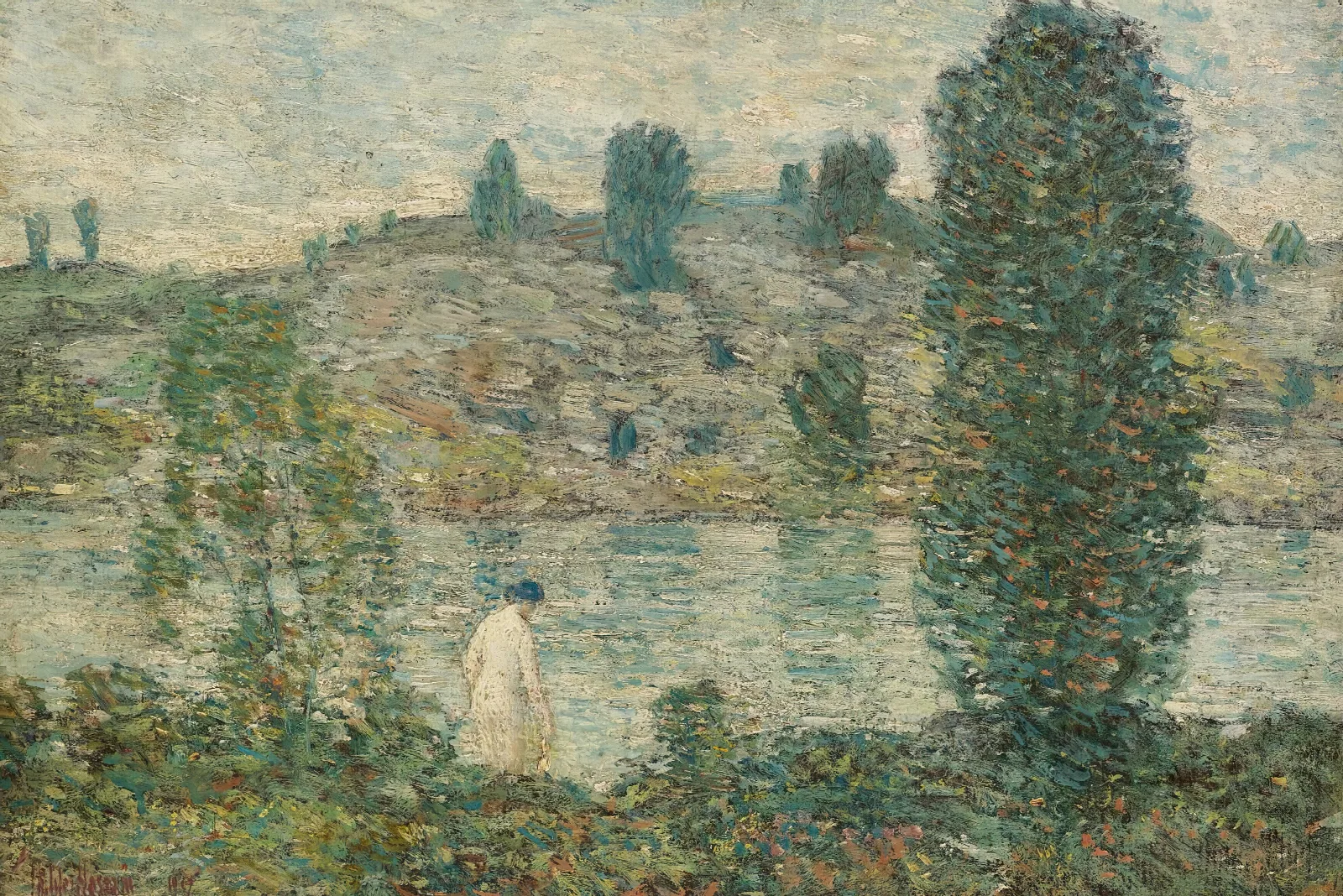 Summer Afternoon 3 Wall Art by Childe Hassam - Canvas Print