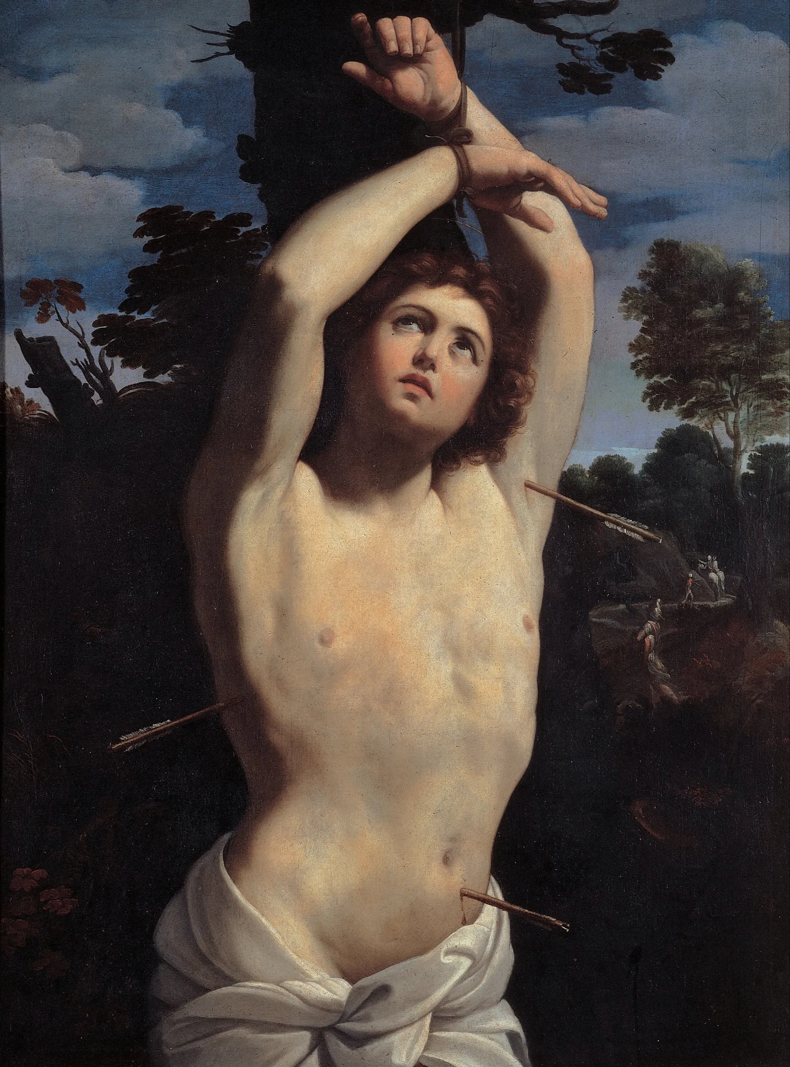 Saint Sebastian 21 Wall Art by Guido Reni - Canvas Print