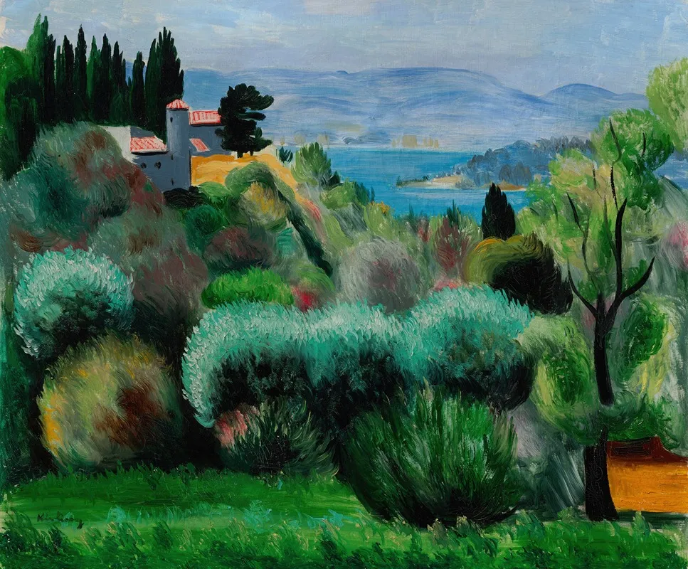 Provence Wall Art by Moïse Kisling - Canvas Print