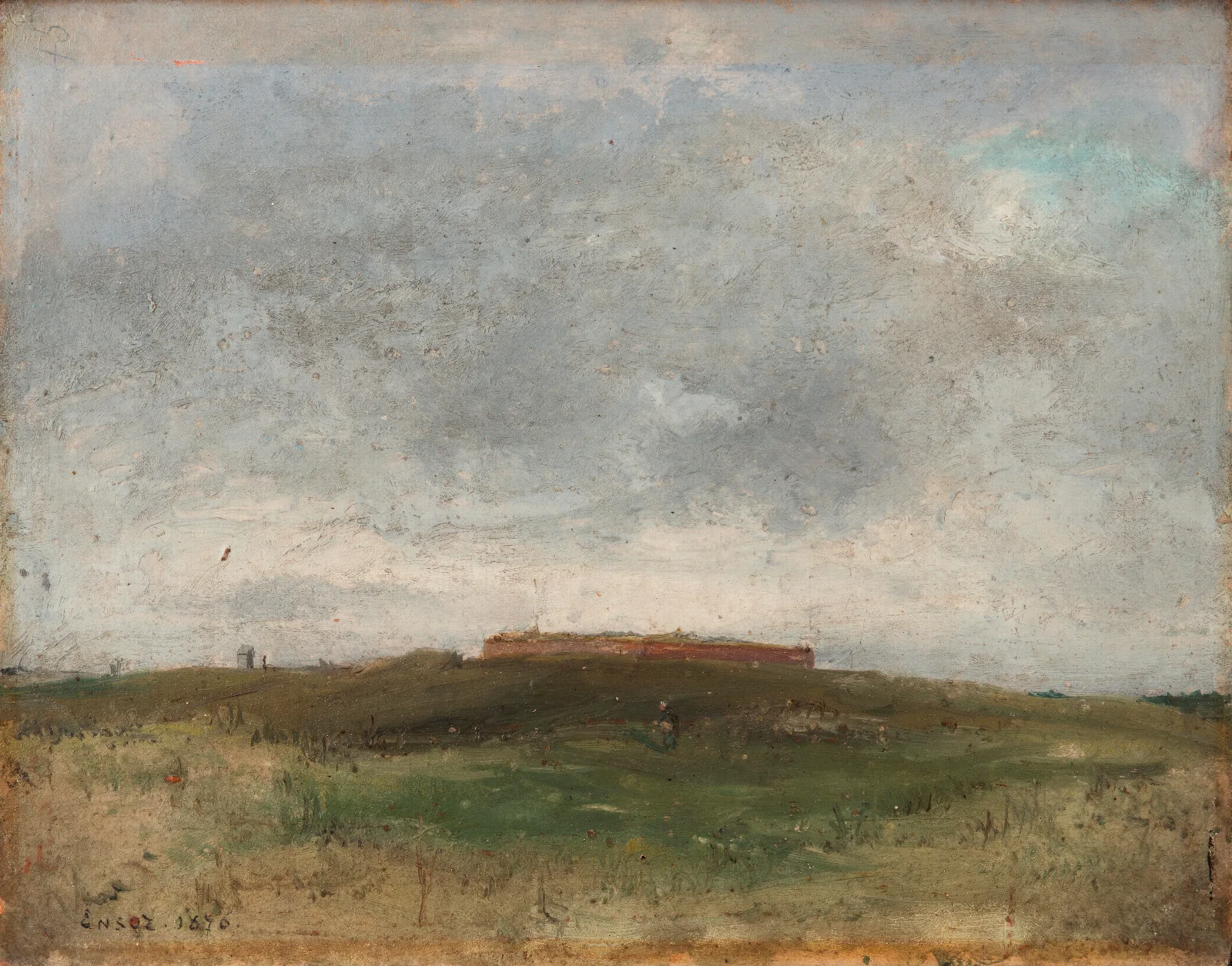 Fort Napoleon Wall Art by James Ensor - Canvas Print