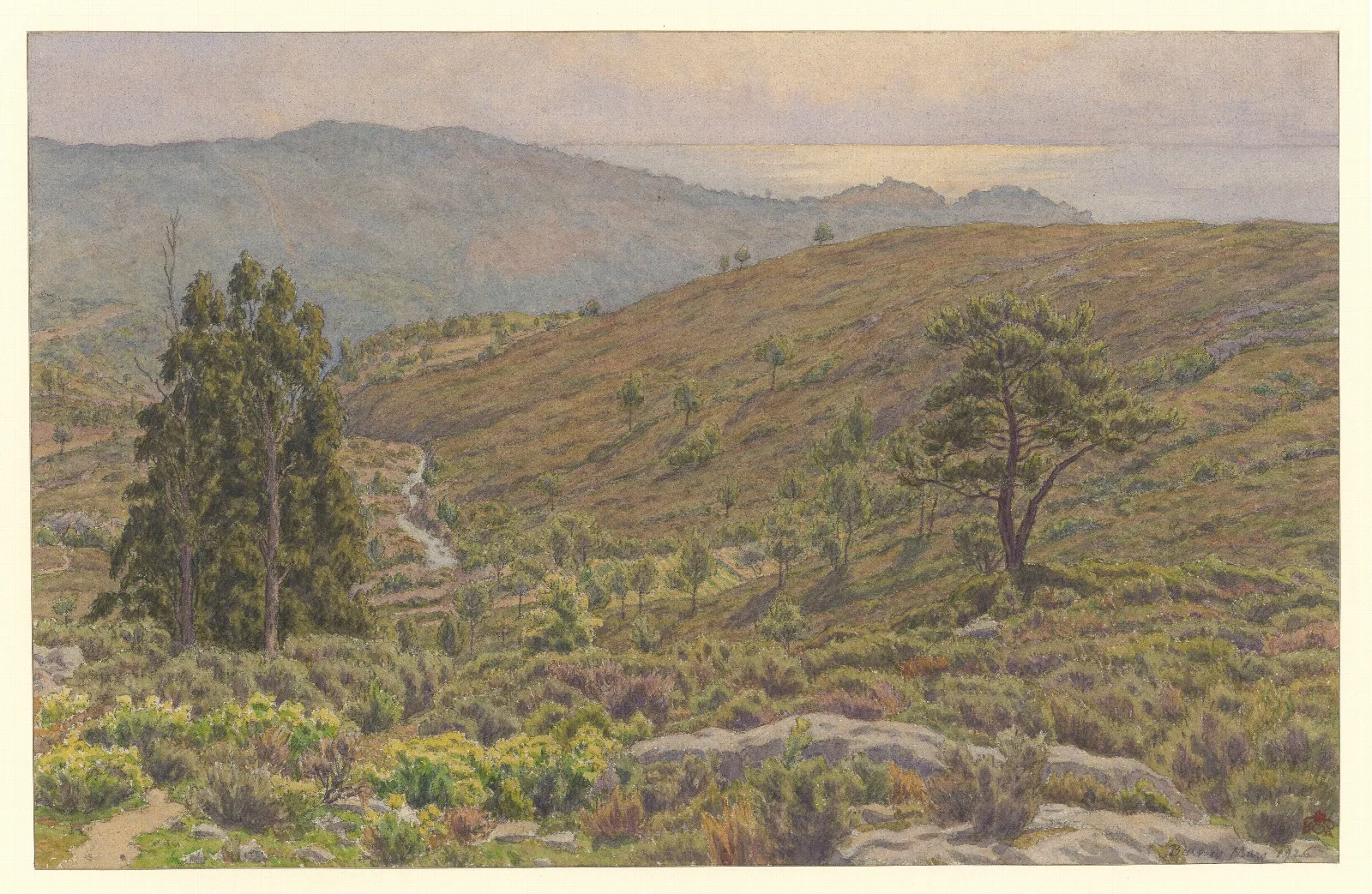 Bormes 8 Wall Art by Henri Rivière - Canvas Print