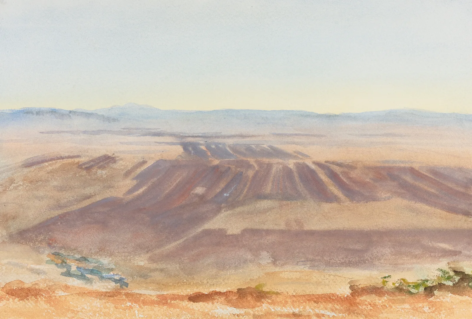 The Plains Of Nazareth Wall Art by John Singer Sargent - Canvas Print