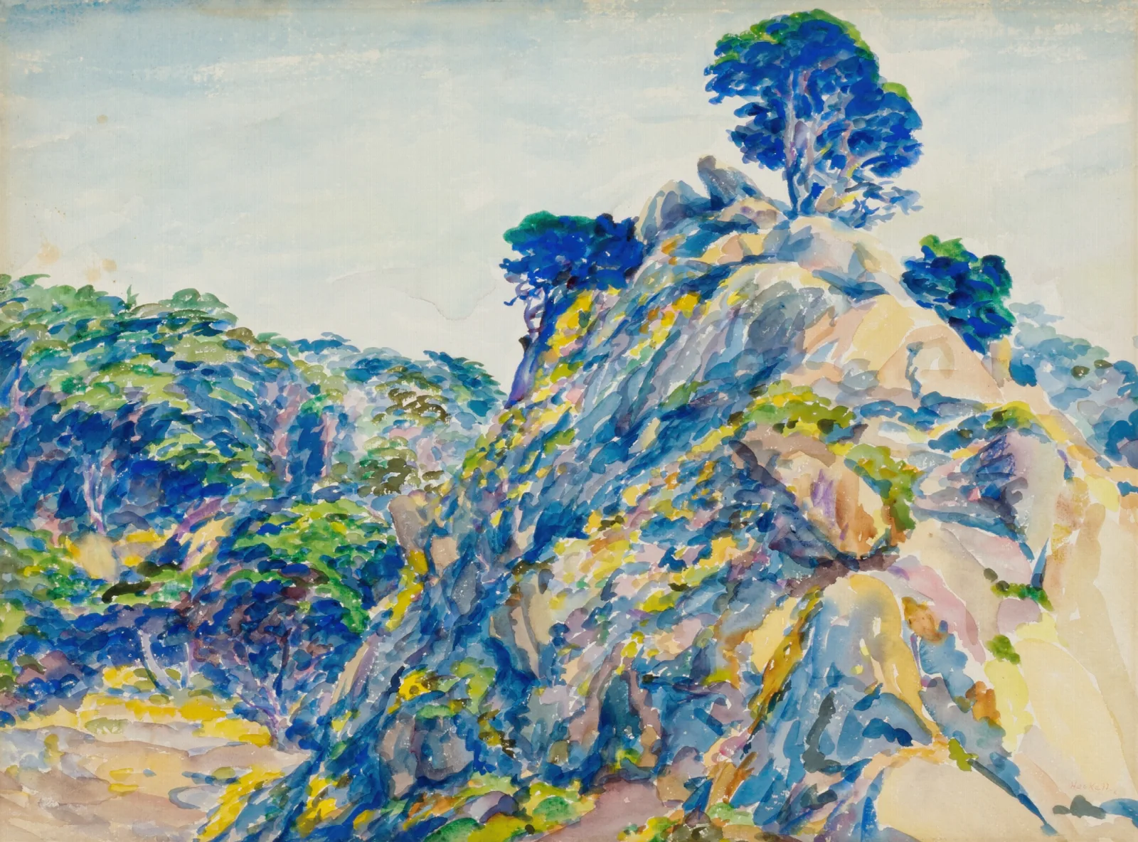 Point Lobos 2 Wall Art by Ernest Haskell - Canvas Print
