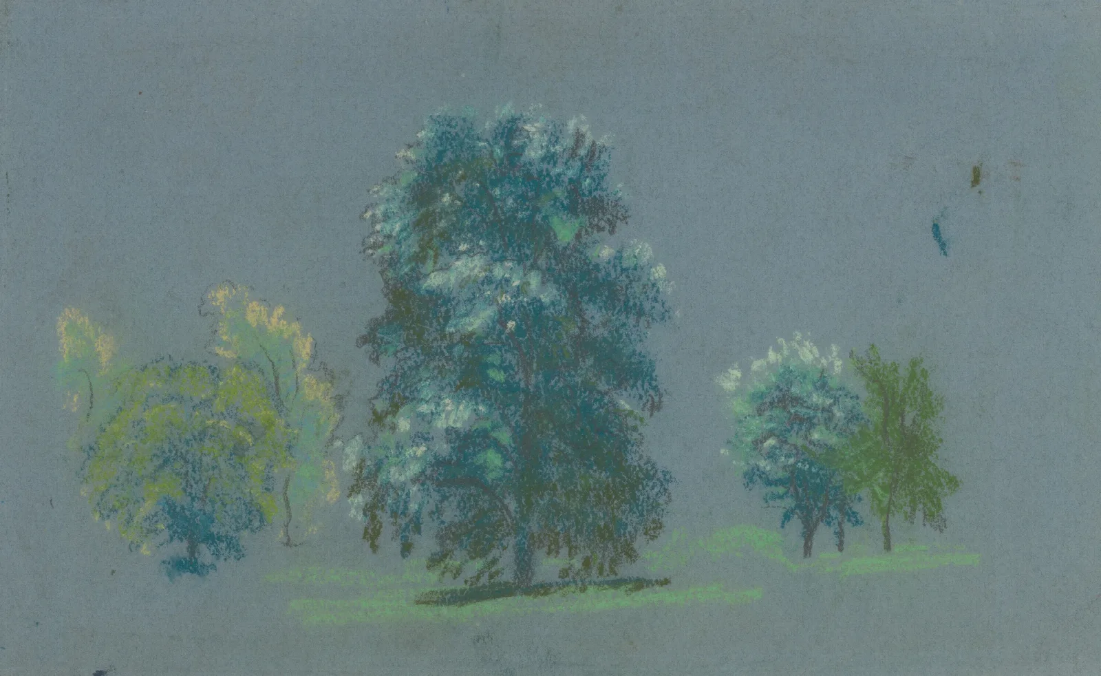 Tree Study 14 Wall Art by Arthur Bowen Davies - Canvas Print