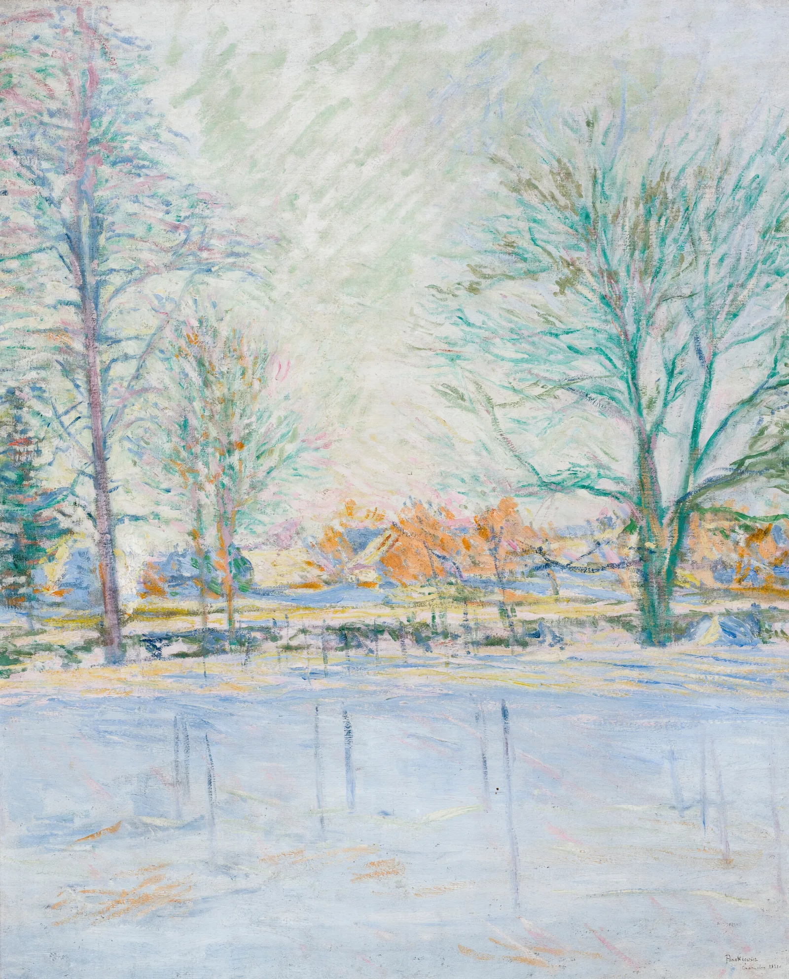 Landscape From Czarnolas Wall Art by Józef Pankiewicz - Canvas Print