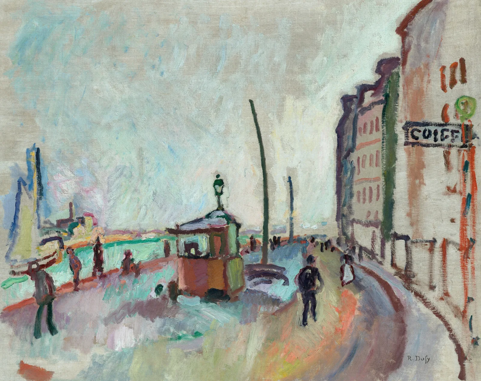 Le Havre 3 Wall Art by Raoul Dufy - Canvas Print
