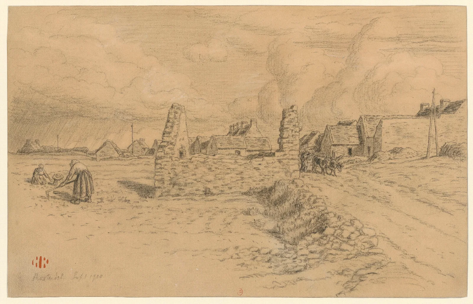 Rostudel Wall Art by Henri Rivière - Canvas Print
